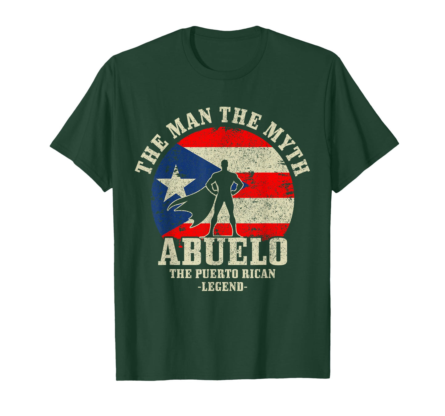 Puerto Rican Abuelo Puerto Rico Pride Boricua Father's Day T-Shirt