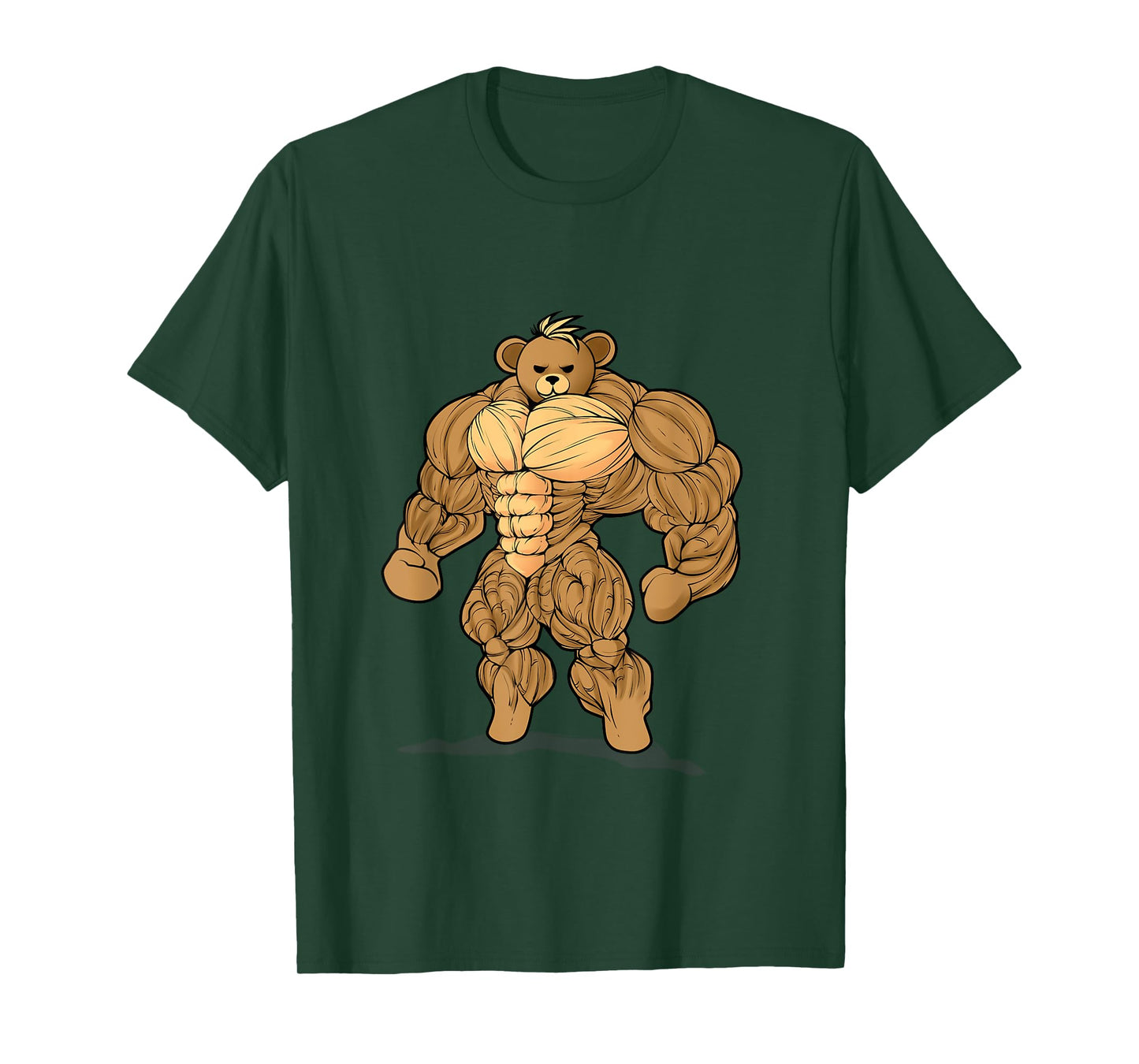 Bodybuilding Strength Sport Teddy Bear T-Shirt