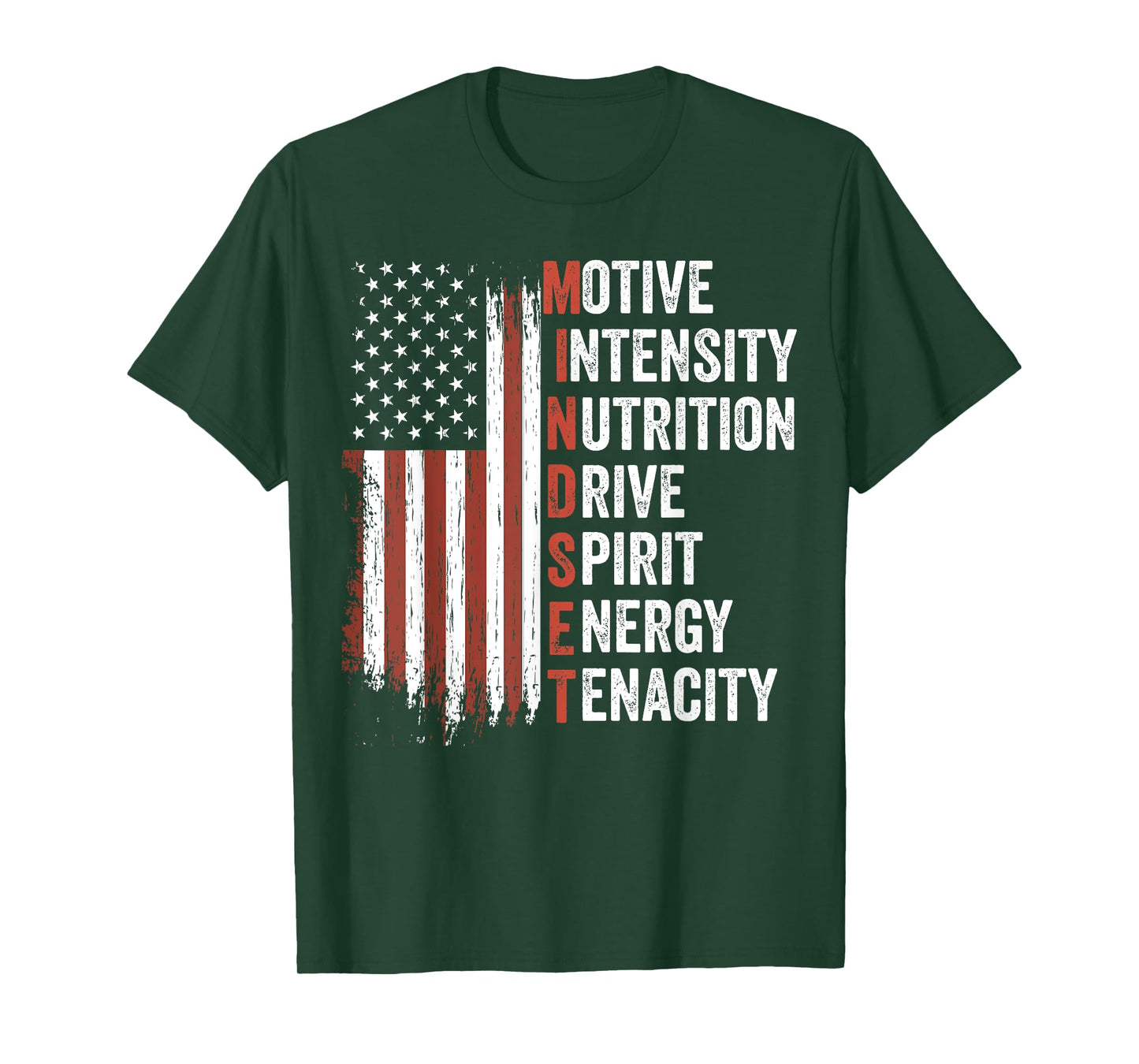 Mindset Motivational Inspirational Quote Gym Workout Fitness T-Shirt