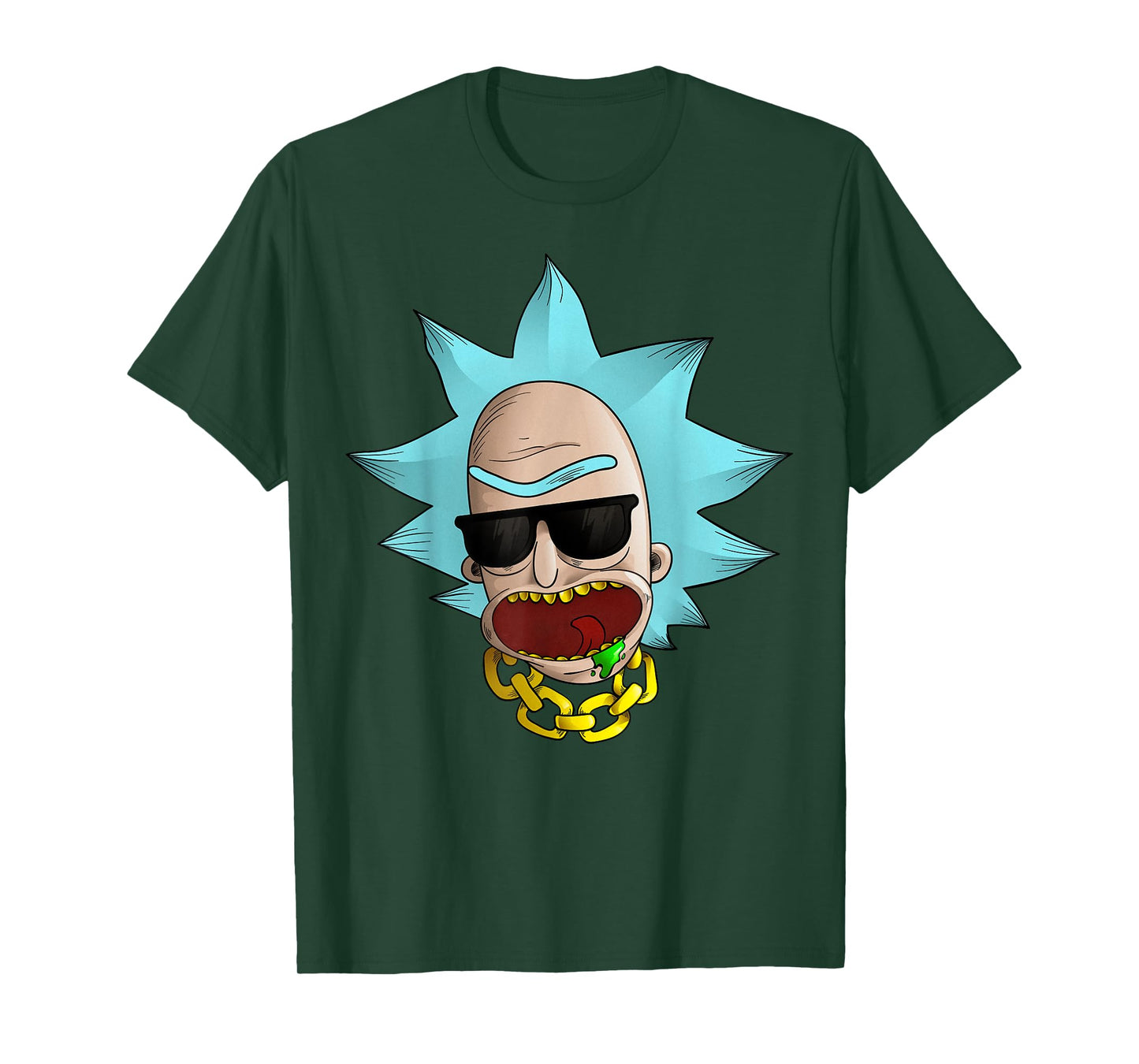 Mademark x Rick and Morty - Rick and Morty Shirt Cool Chained Reaction T-Shirt T-Shirt