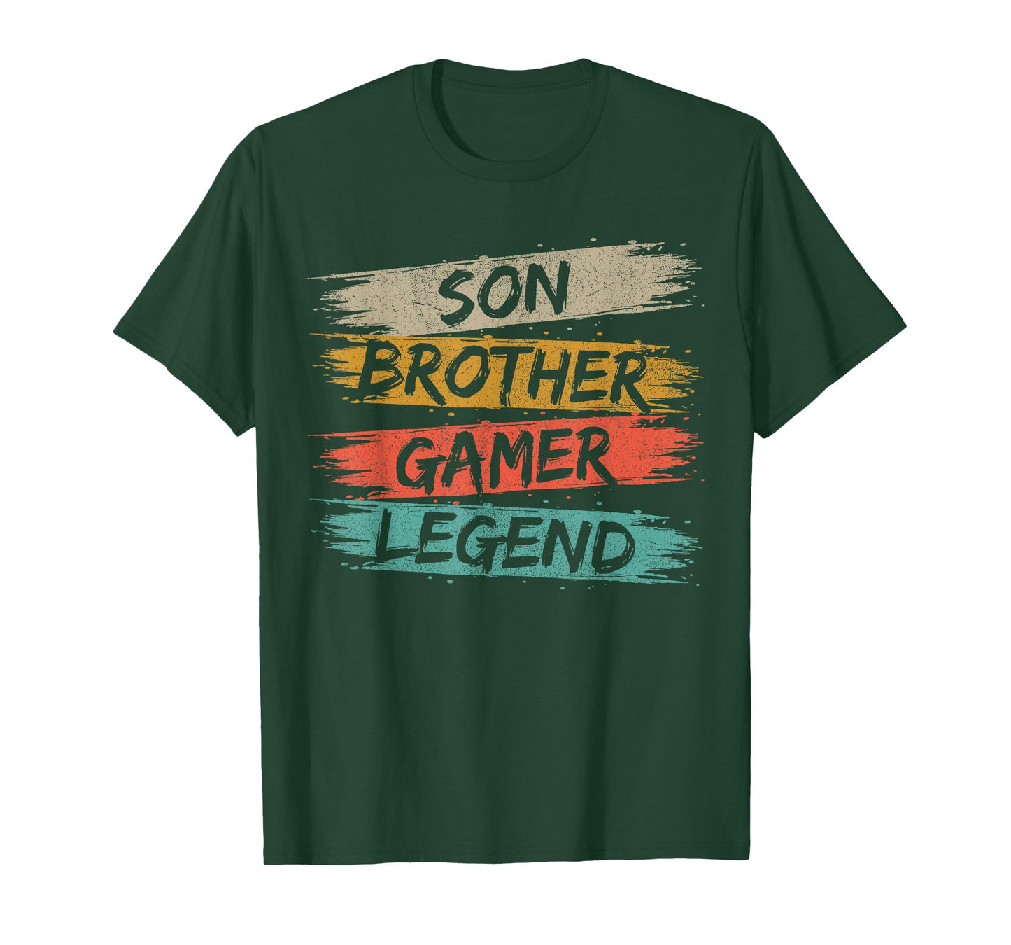 Funny Gamer Vintage Video Games For Boys Brother Son T-Shirt