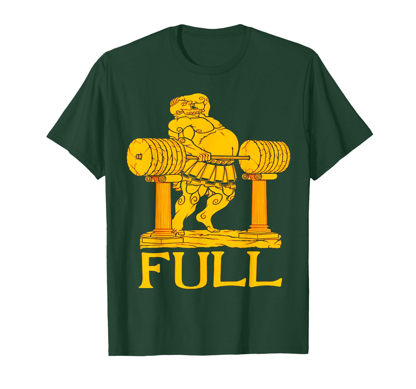 FULL Gym Powerlifting Bodybuilding Weightlifting Workout Gym T-Shirt