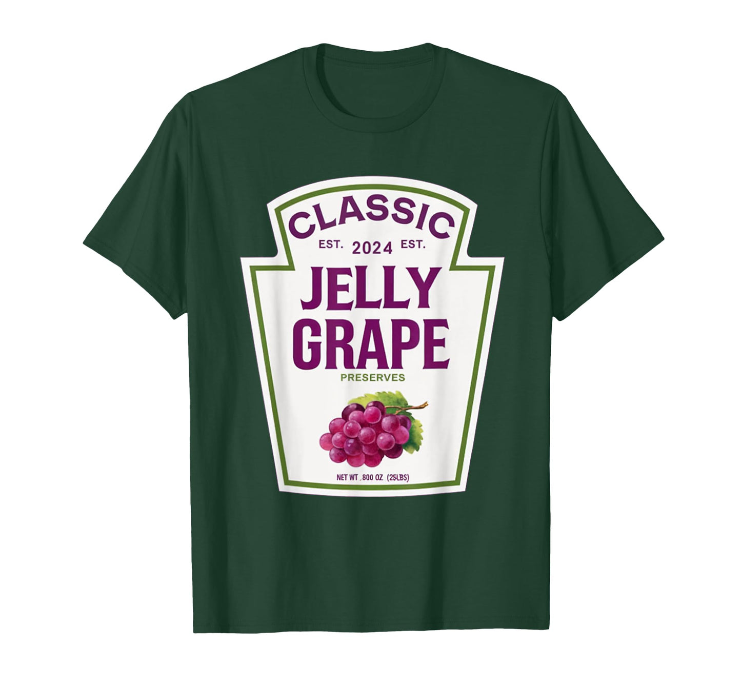 Jelly Grape Halloween 2024 Costume Group Condiments Gifts T-Shirt