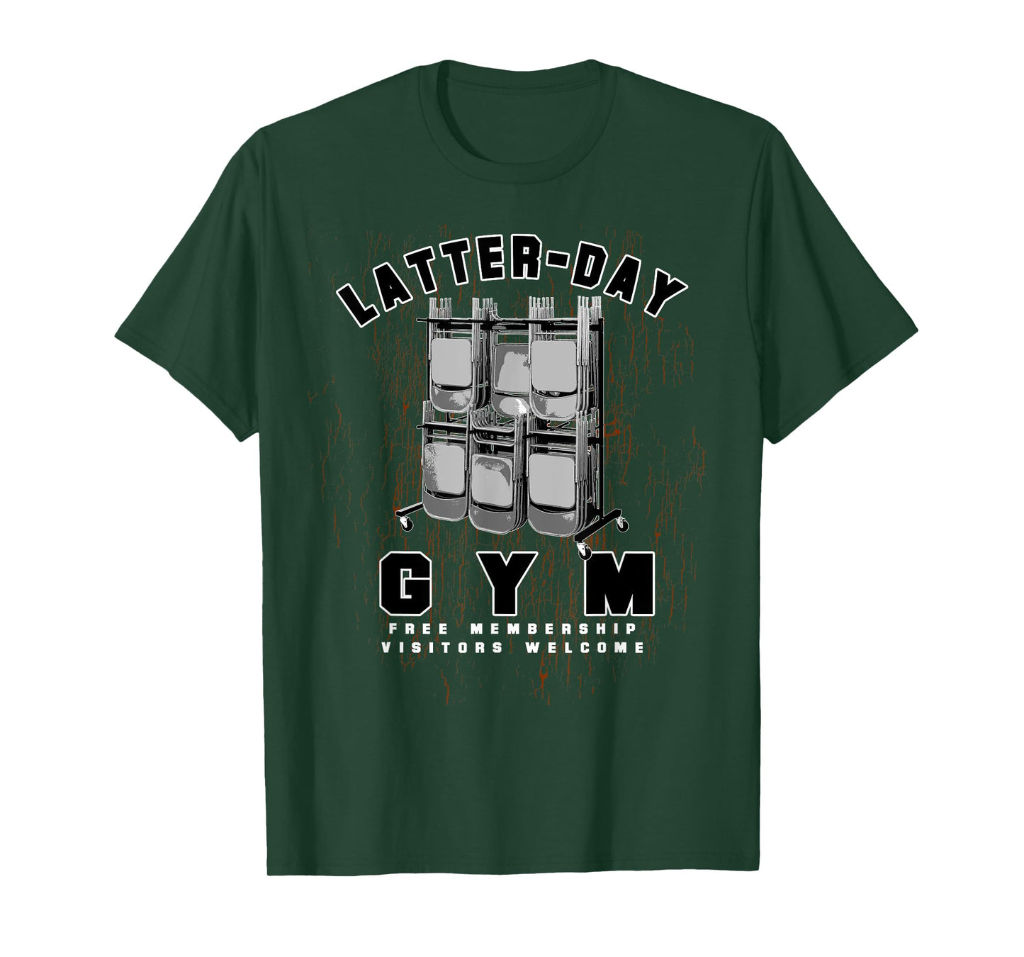 LDS Mormon Funny Mens Womens Boys Girls Missionary Gift Gym T-Shirt