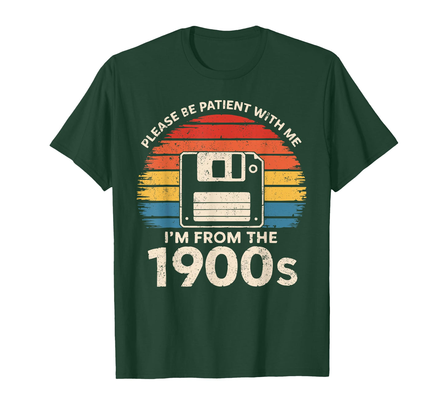 Please Be Patient With Me I'm From The 1900s Floppy Disk T-Shirt