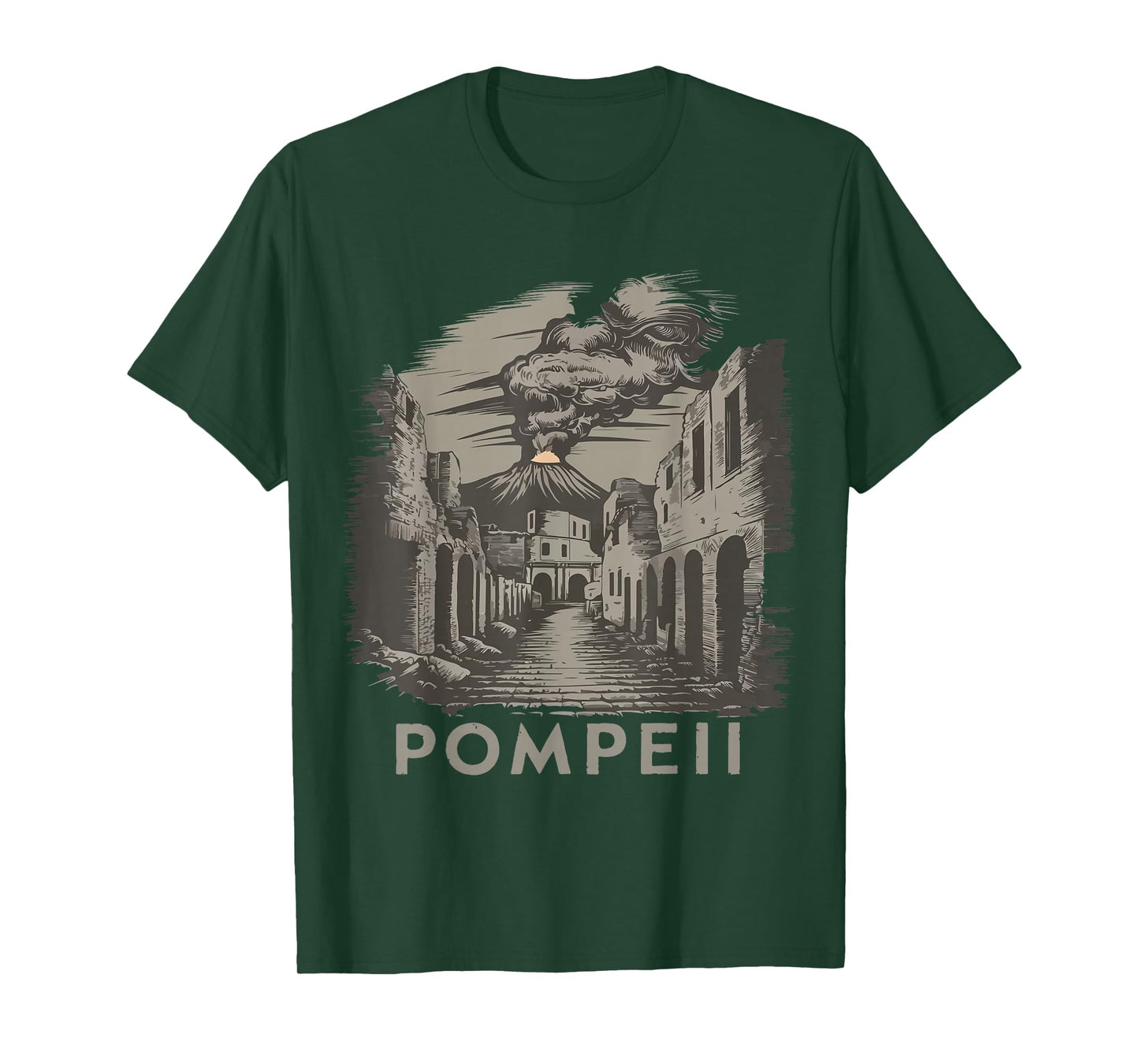 Italy Volcano Pompeii Outfit Roman Empire Souvenir T-Shirt