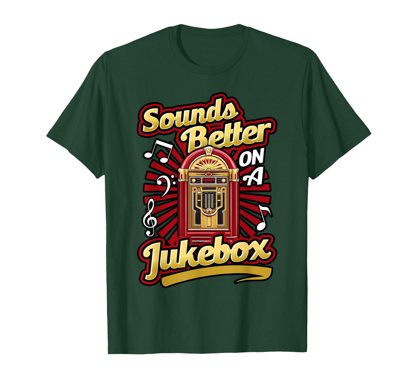 Jukebox Collector Sounds Better On A Jukebox T-Shirt