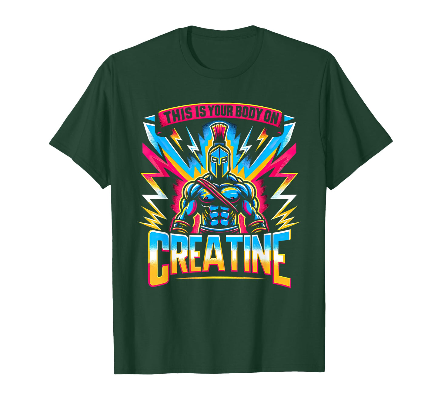 This Is Your Body On Creatine Workout Gym T-Shirt