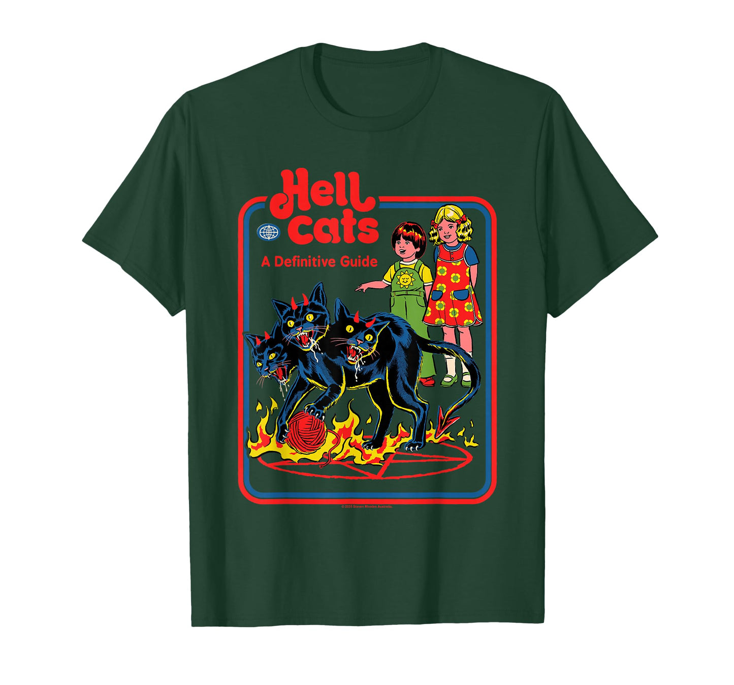 Hell Cats Retro Vintage Funny Adult Humor T-Shirt
