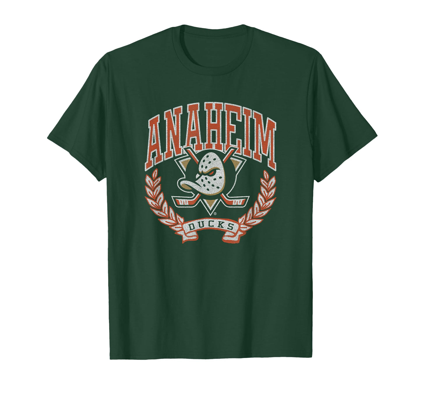 Anaheim Ducks Vintage Victory Black Licensed T-Shirt