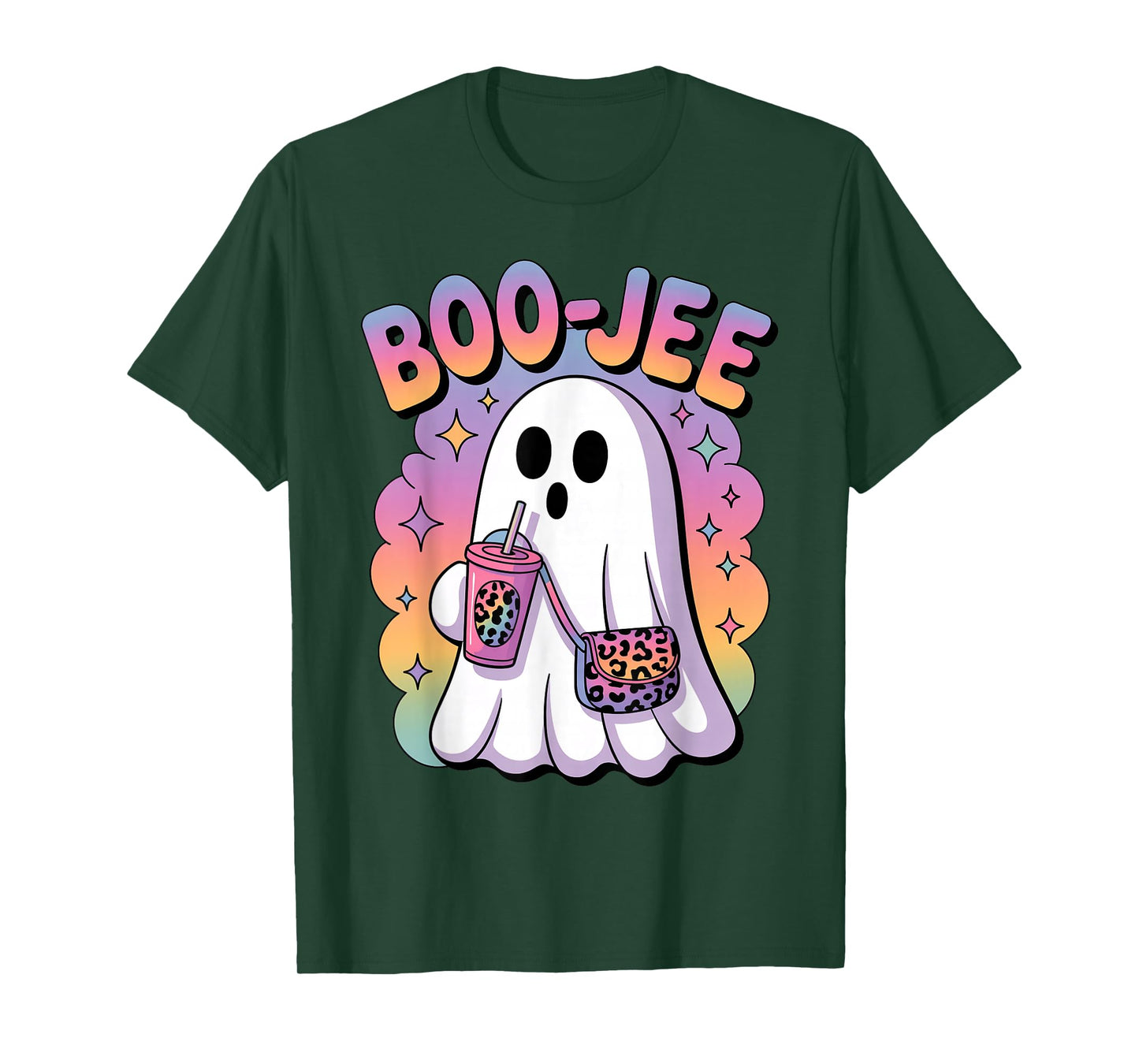Ghost Boujee Halloween Trick or Treat Costume Toddler Kids T-Shirt