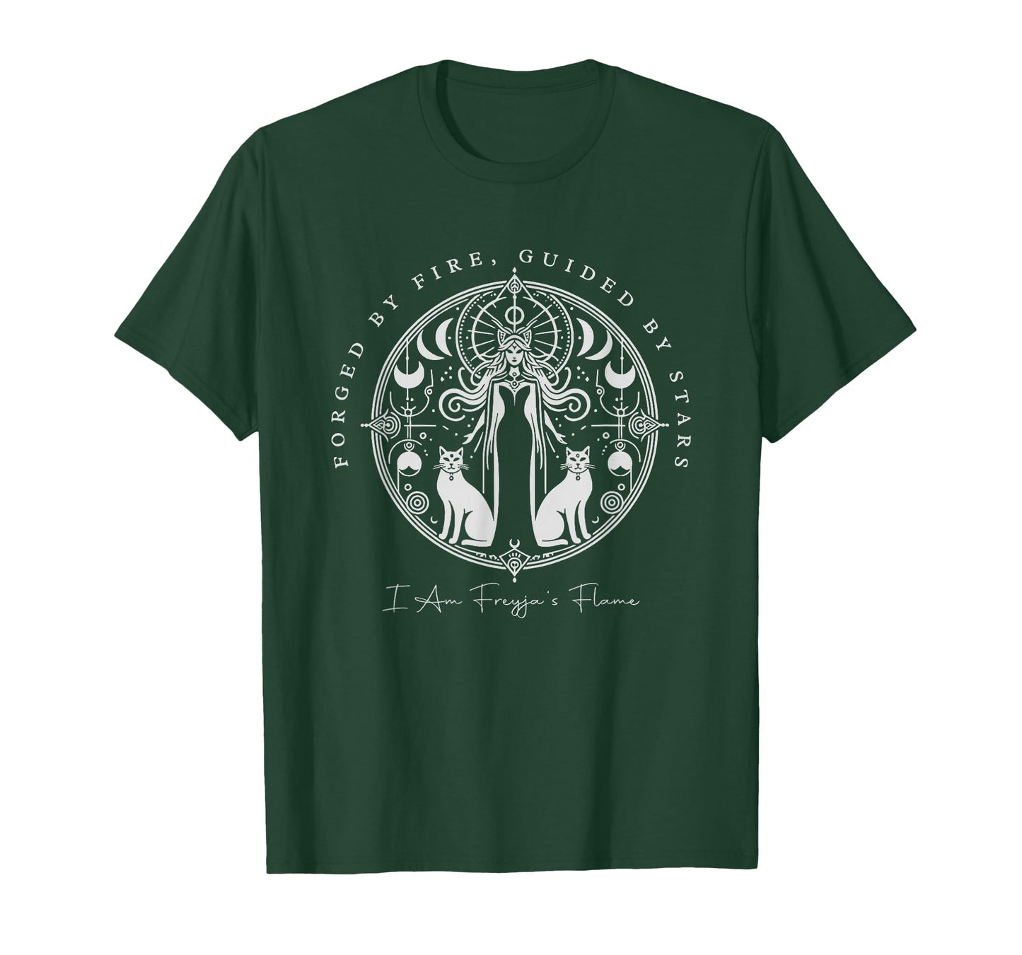 Freya Goddess Freyja Viking Norse Mythology Celtic Knot T-Shirt