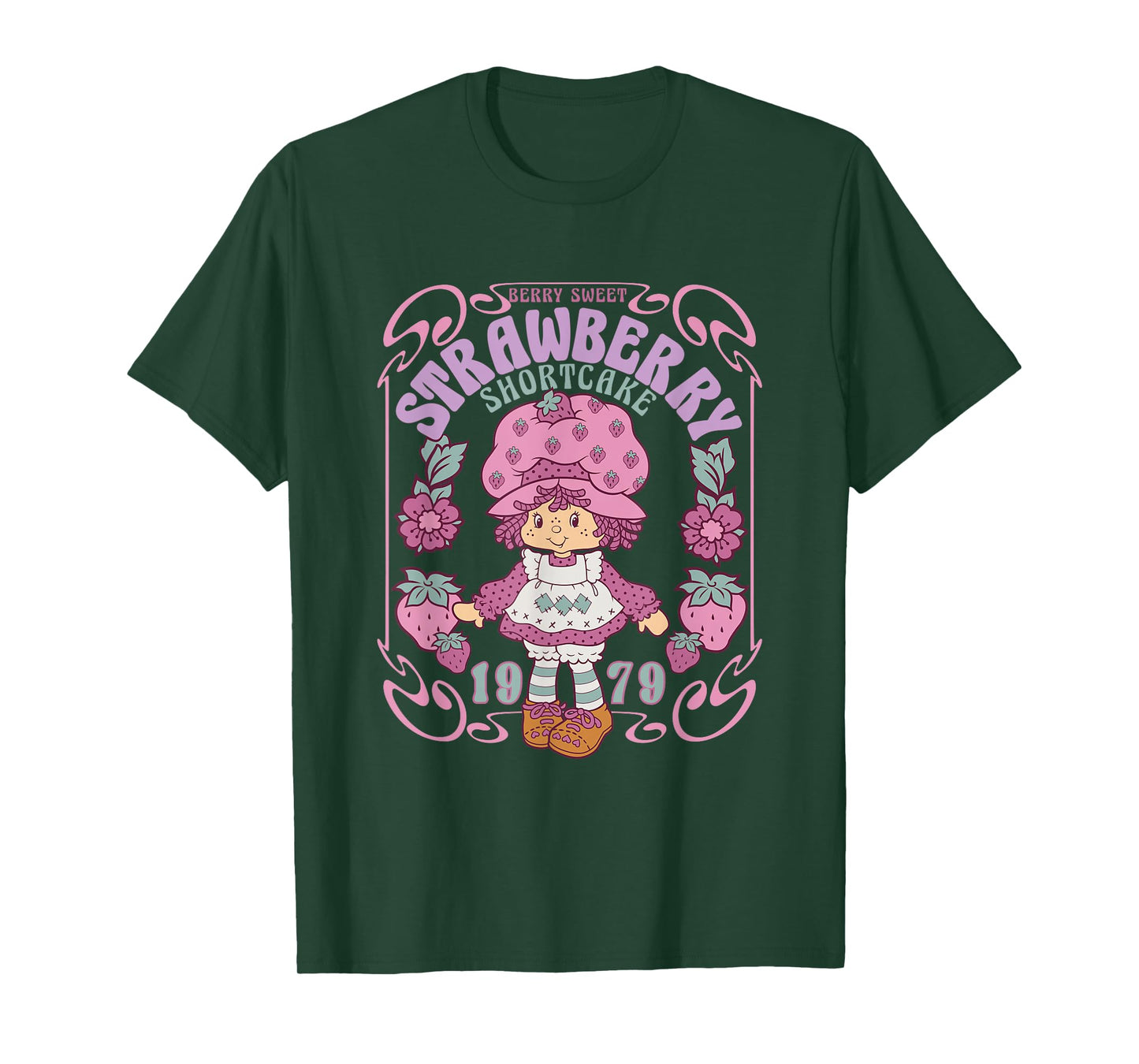 Strawberry Shortcake Berry Sweet Seventies Poster T-Shirt