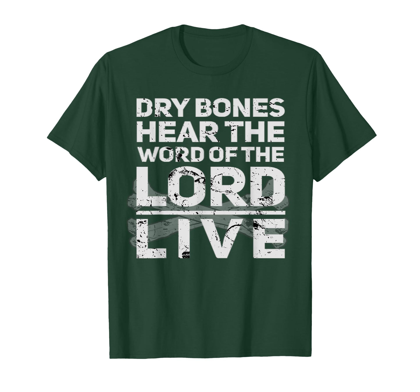 Dry Bones Hear The Word Of The Lord Cool Christian Faith T-Shirt