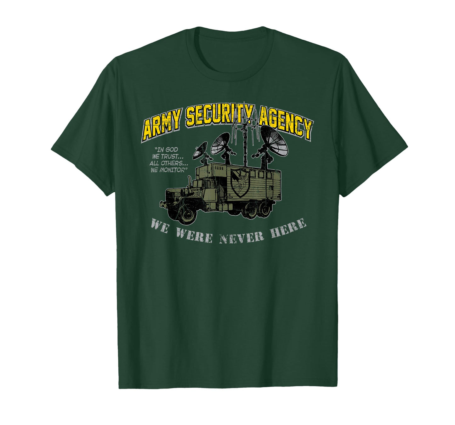 American Marauder: Army Security Agency Listener Truck T-Shirt