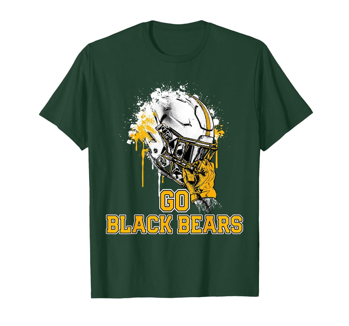 River View Black Bears Rising Helmet GO! T-Shirt