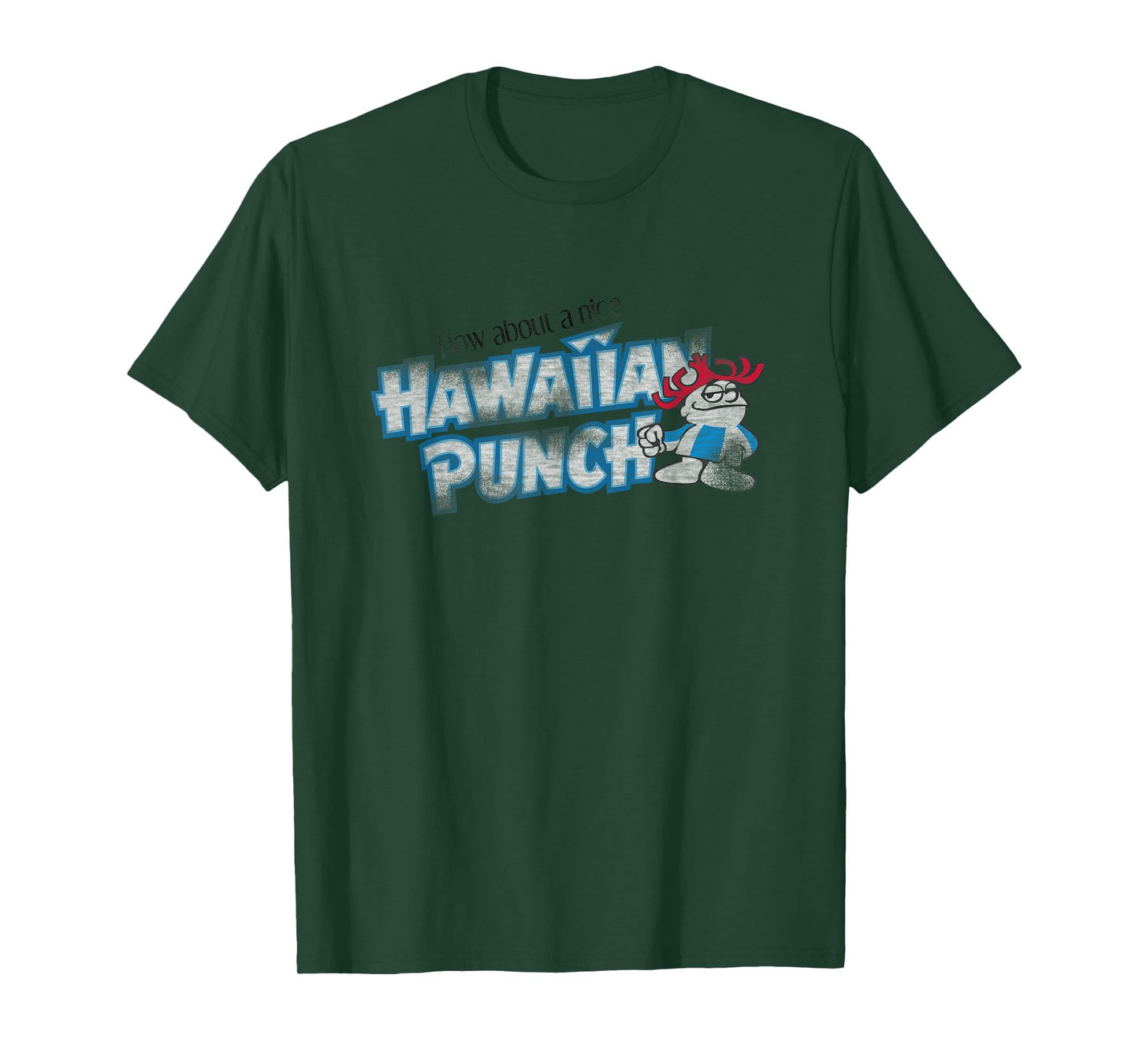 Hawaiian Punch Fruit Punch Fun Distressed Vintage T-Shirt
