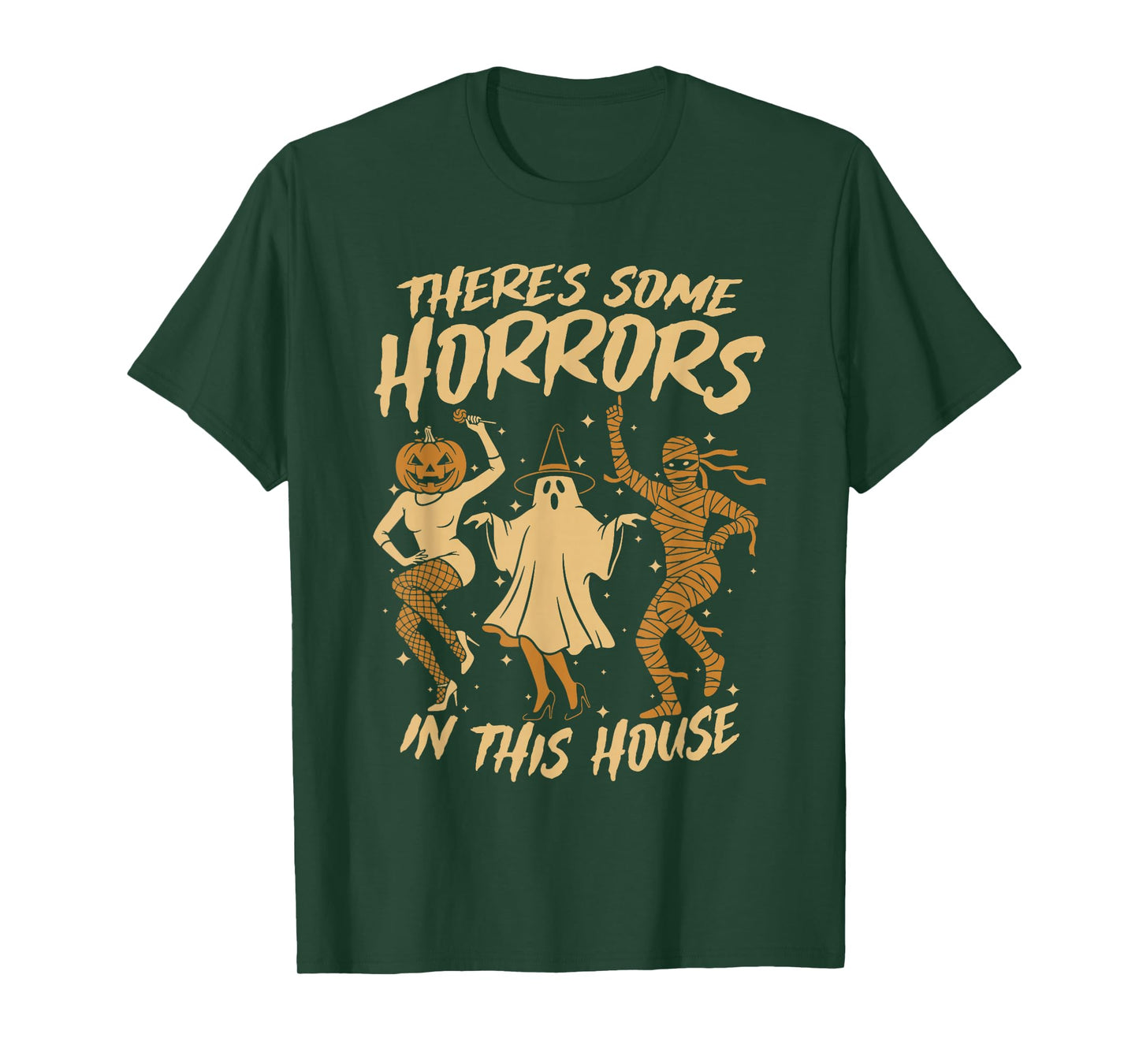 Spooky Witch Pumpkin Costume for Halloween Parties T-Shirt