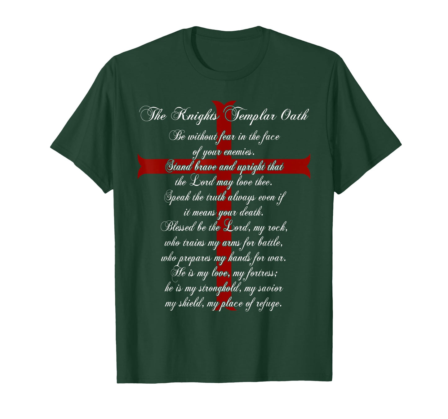 Knights Templar Oath T-Shirt