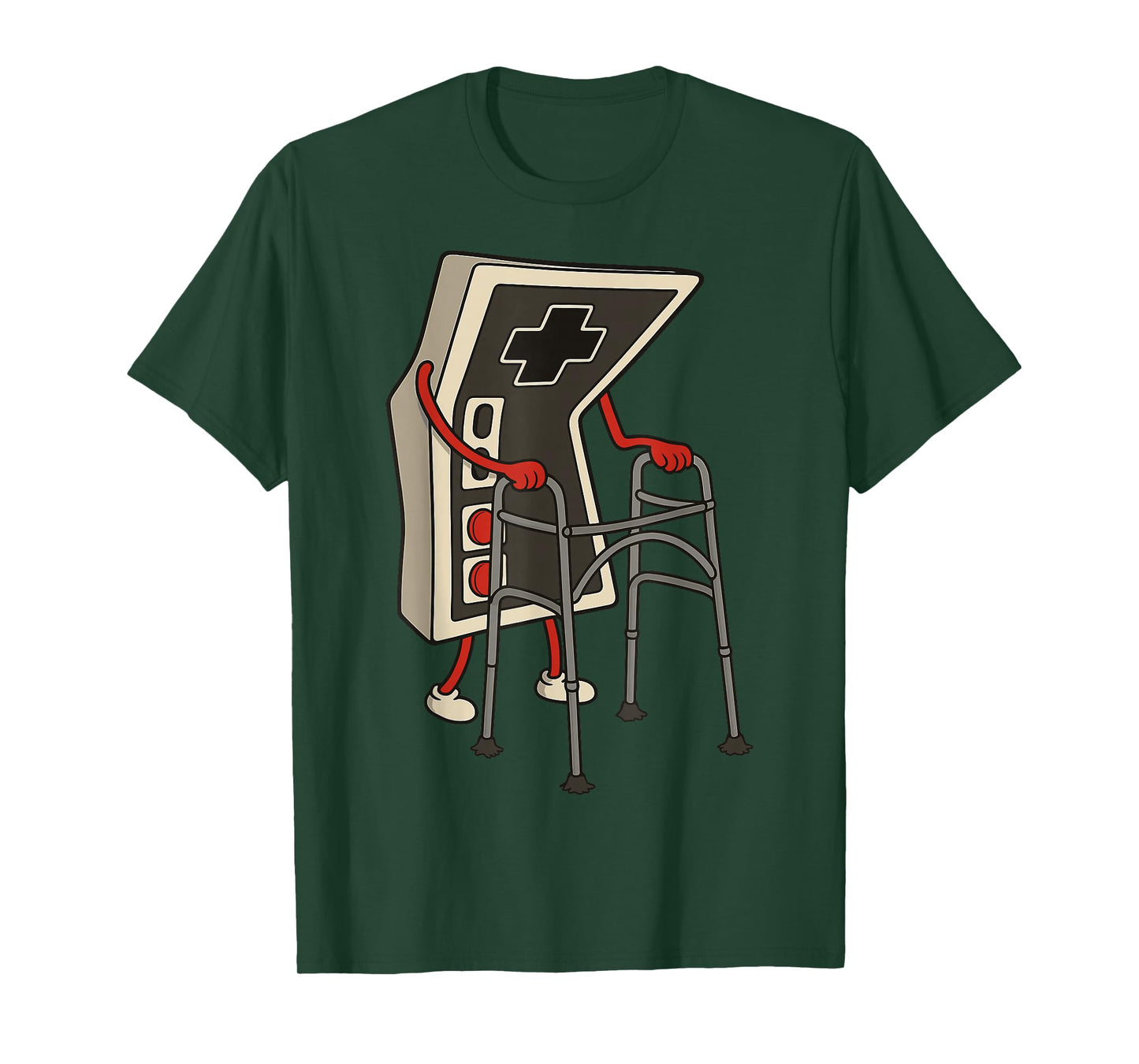 Funny Old Gamer Gaming Retro 80s 90s Video Game Old Gamer T-Shirt