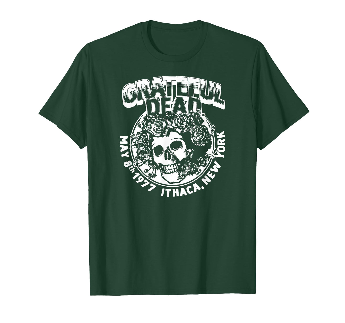 Grateful Dead Bertha Ithaca New York 1977 Vintage Tour T-Shirt