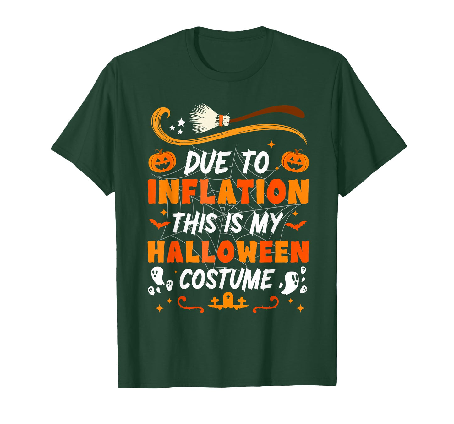 Pumpkin Halloween Costume Men Women Funny Halloween 2025 T-Shirt