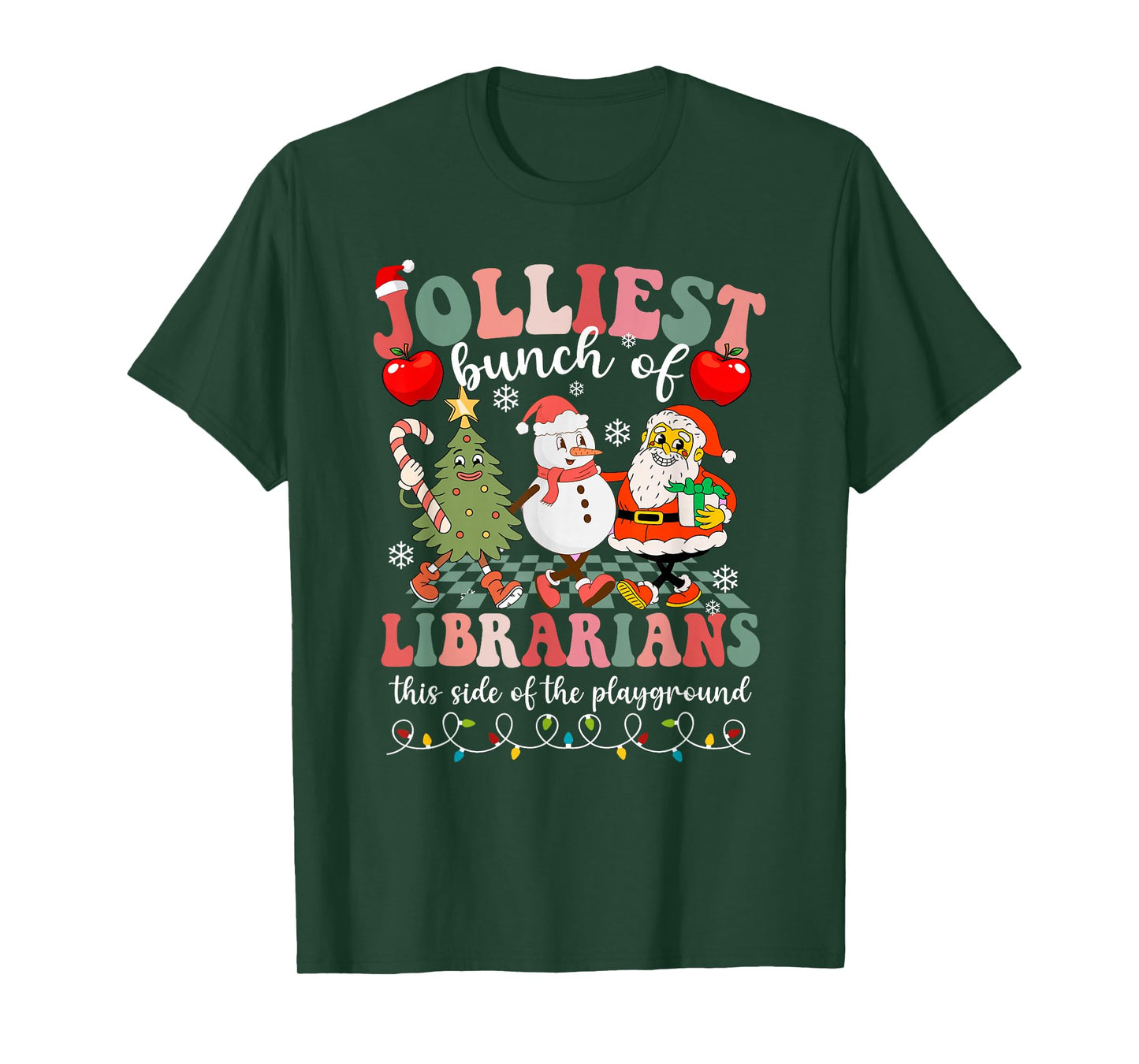 Jolliest Bunch of Librarians This Side of The Playground T-Shirt