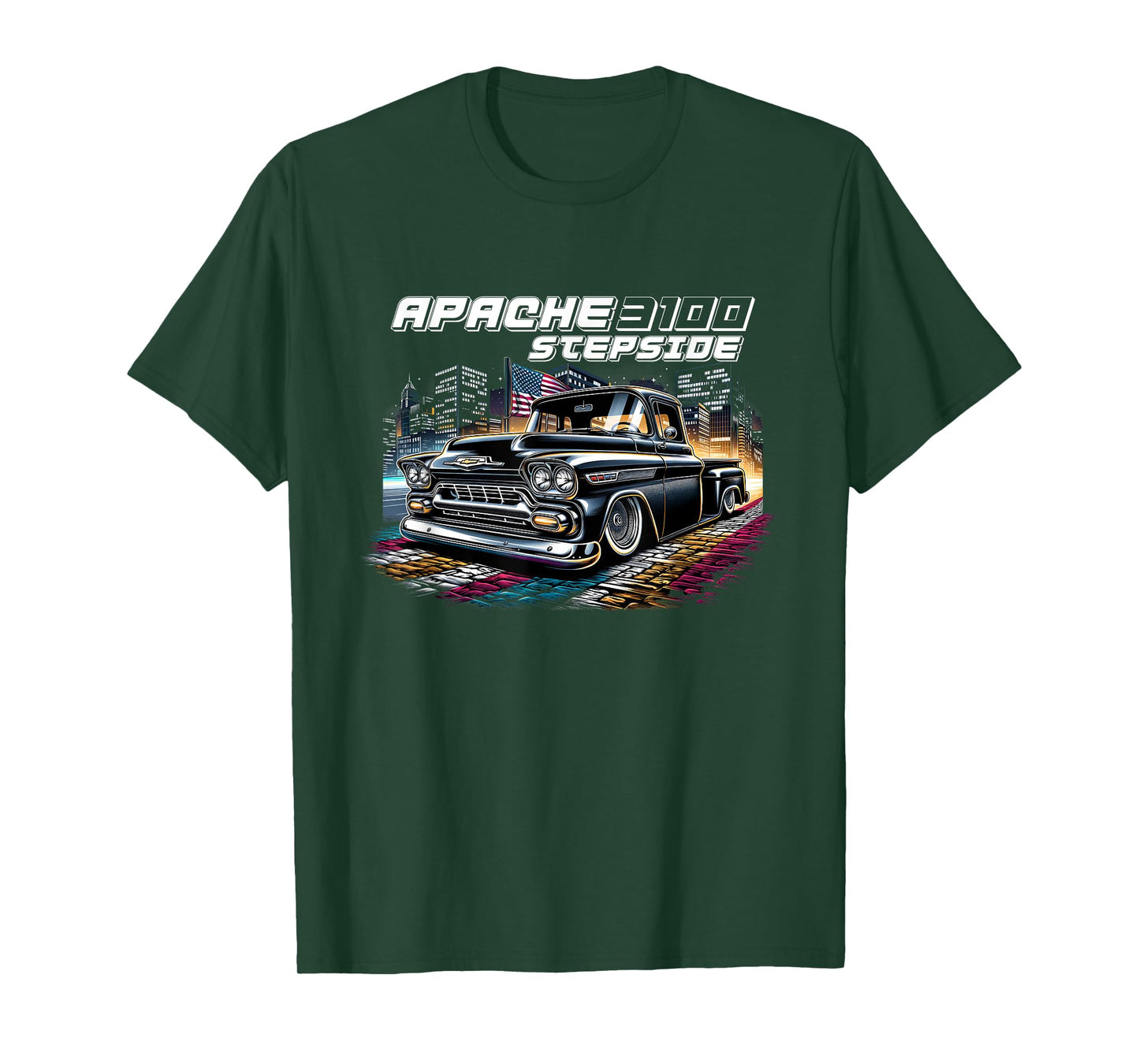 C10 Apache Stepside Classic Pickup Truck C10 Apache Truck T-Shirt