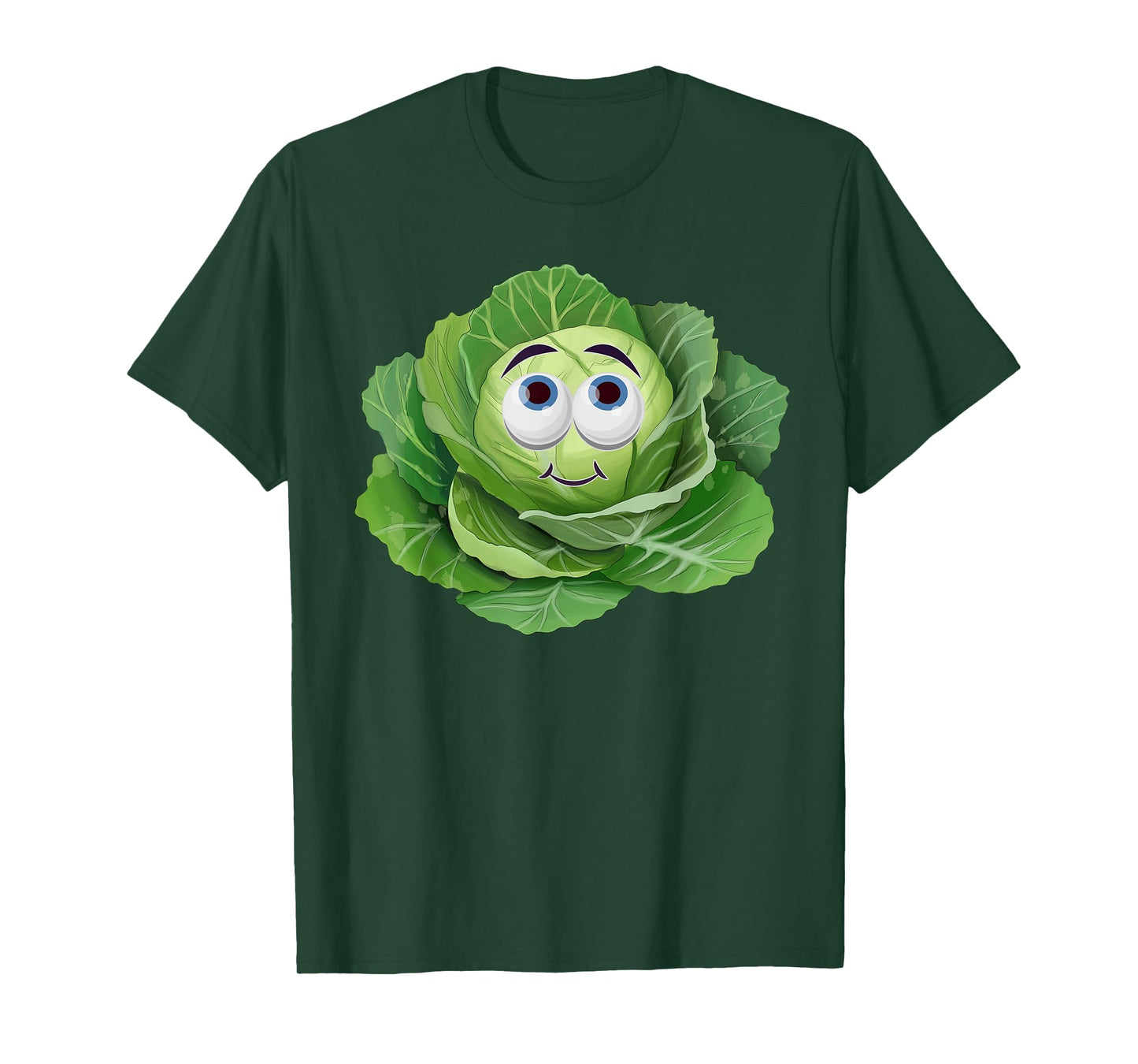 Cute Cabbage Team Halloween Costume Cabbage Lover Vegan Tee T-Shirt