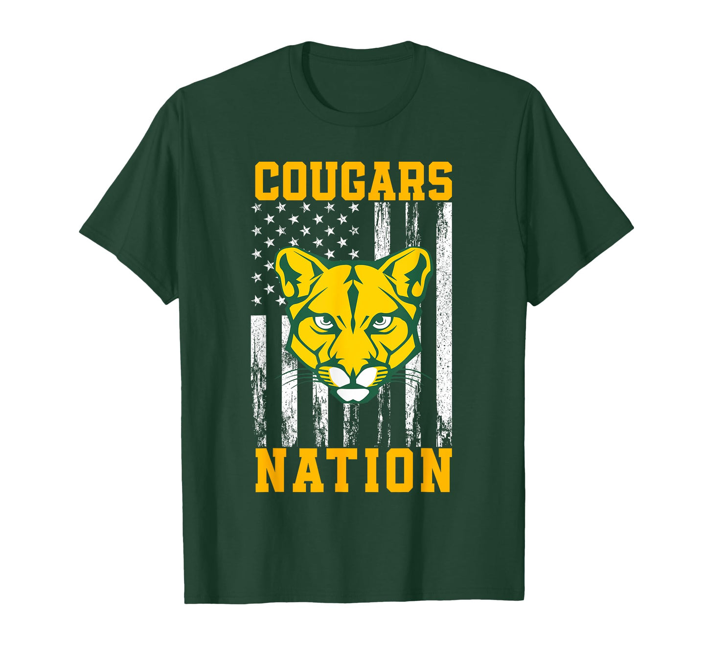 Blackhawk Cougars Logo Nation HS T-Shirt