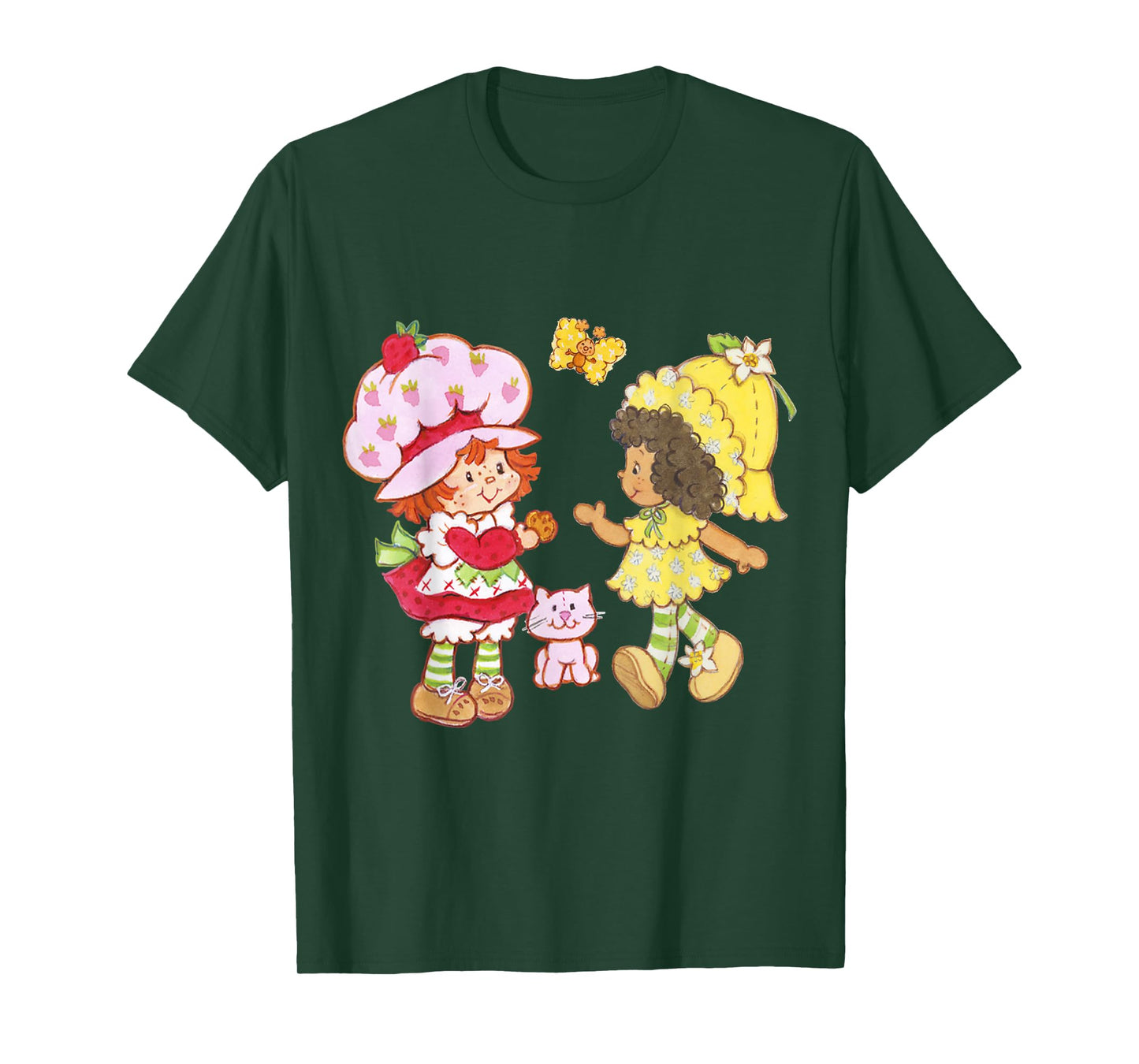 Strawberry Shortcake & Orange Blossom Cookie Vintage T-Shirt