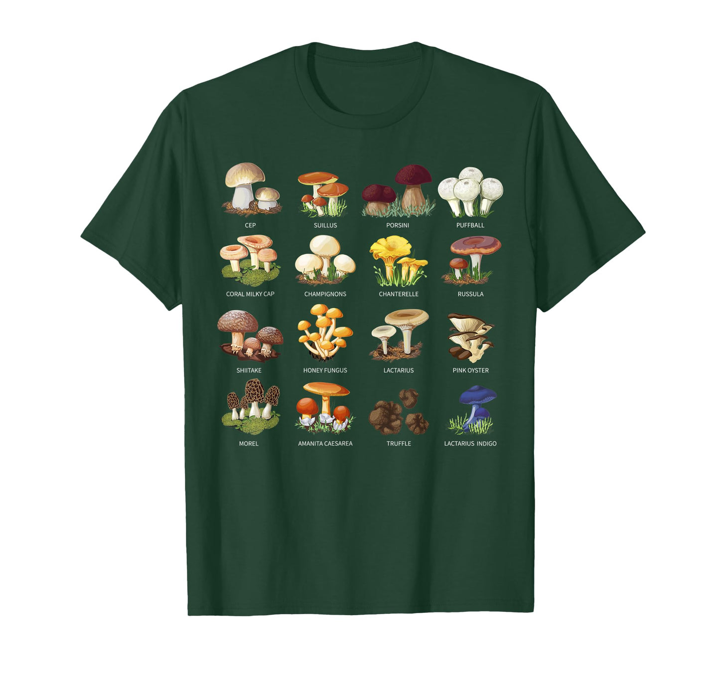 Funny Mushroom Mycology Fungi Foraging Mushroom Whisperer T-Shirt