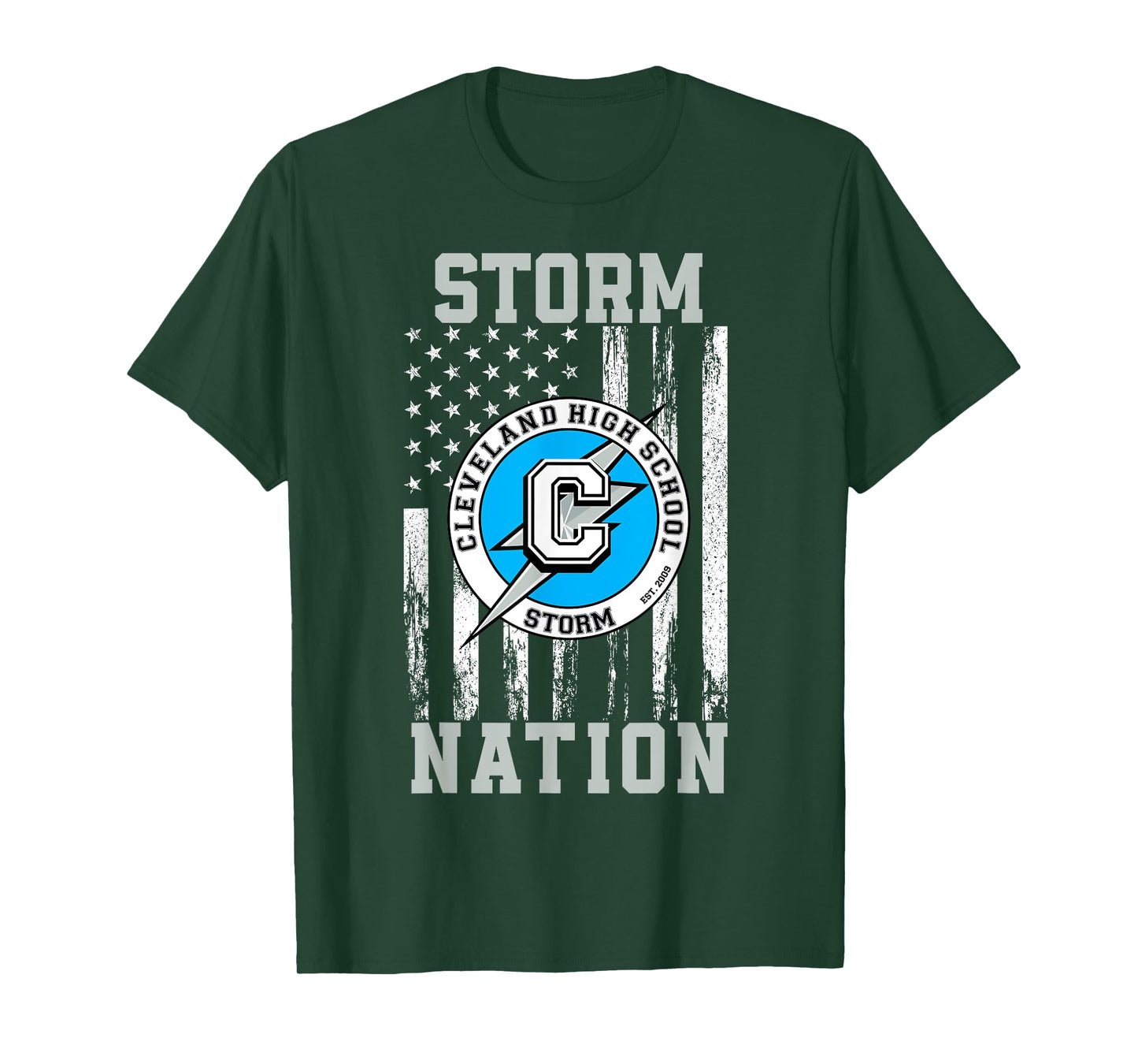 Cleveland Storm Logo Nation High School T-Shirt