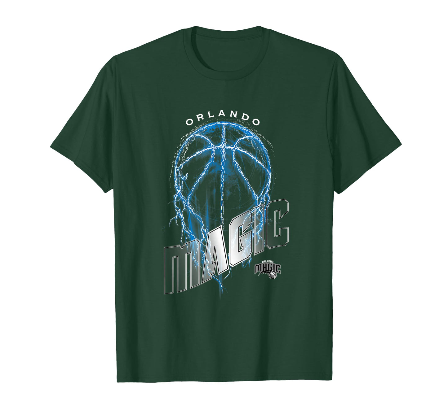 NBA Orlando Magic Lightning Bolt Basketball Logo T-Shirt