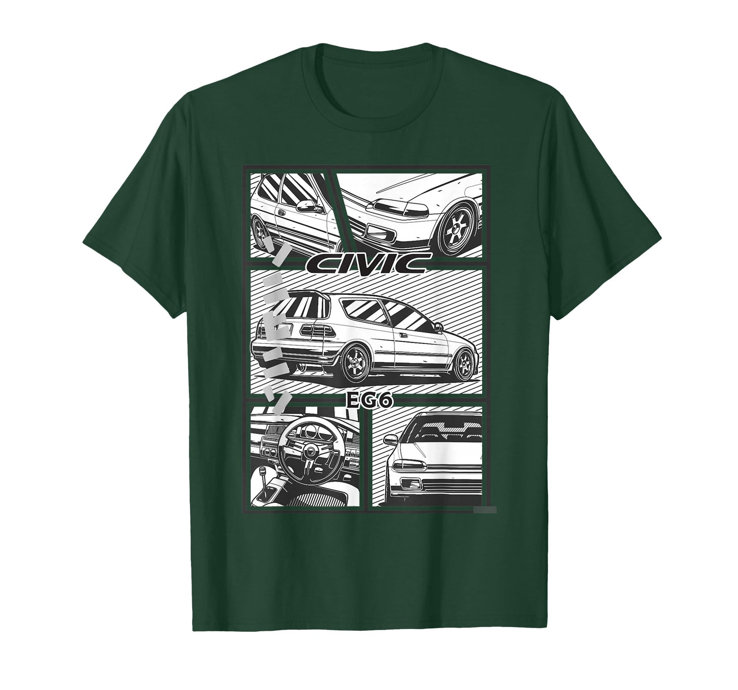 Civic eg 6 Japanese car T-Shirt