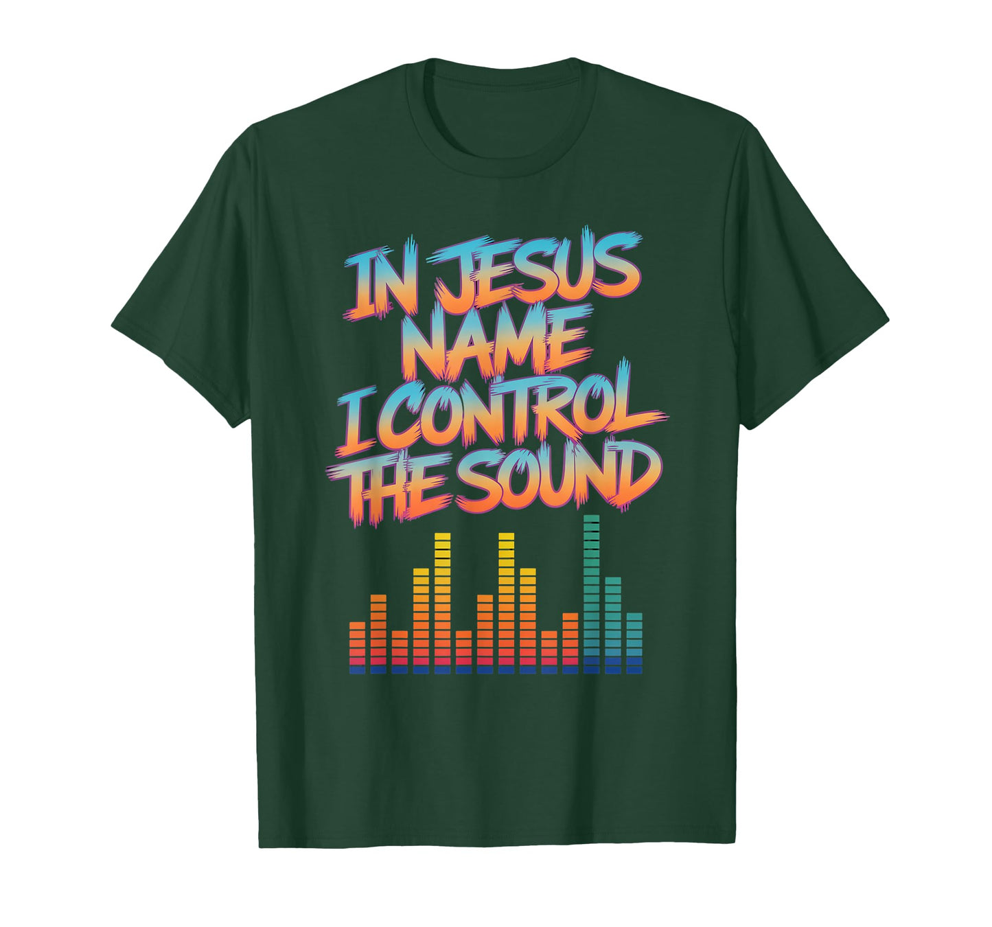I Control Sound Recording Technician Church Sound Engineer T-Shirt