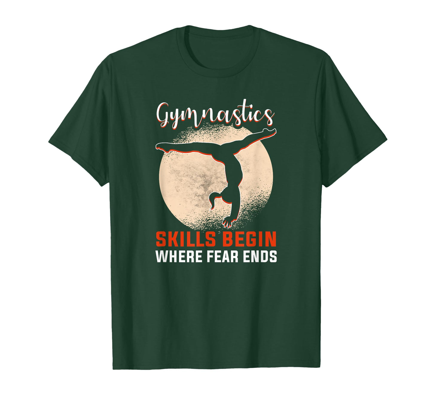 Sports gymnastics and gymnastics team acrobatics trainer gymnastics T-Shirt