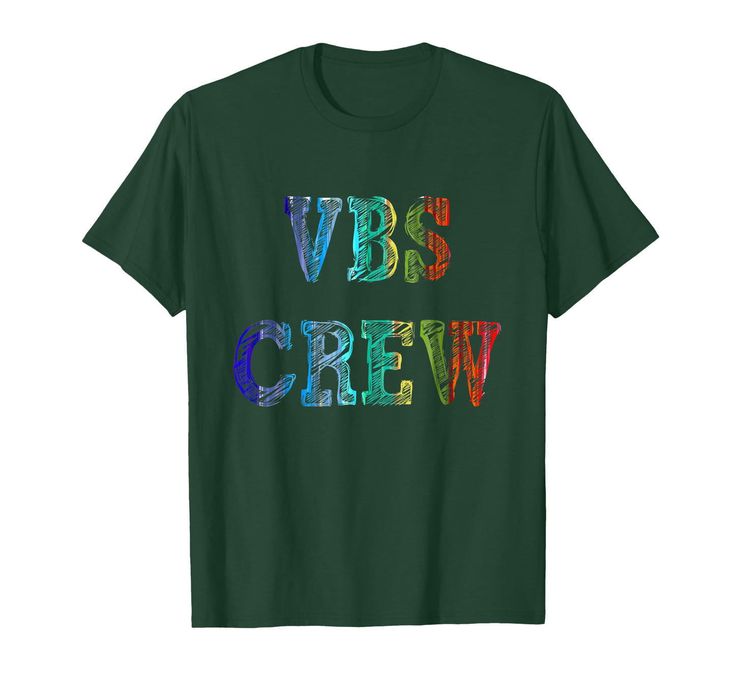 VBS Crew Paint Splatter Vacation Bible School Apparel T-Shirt