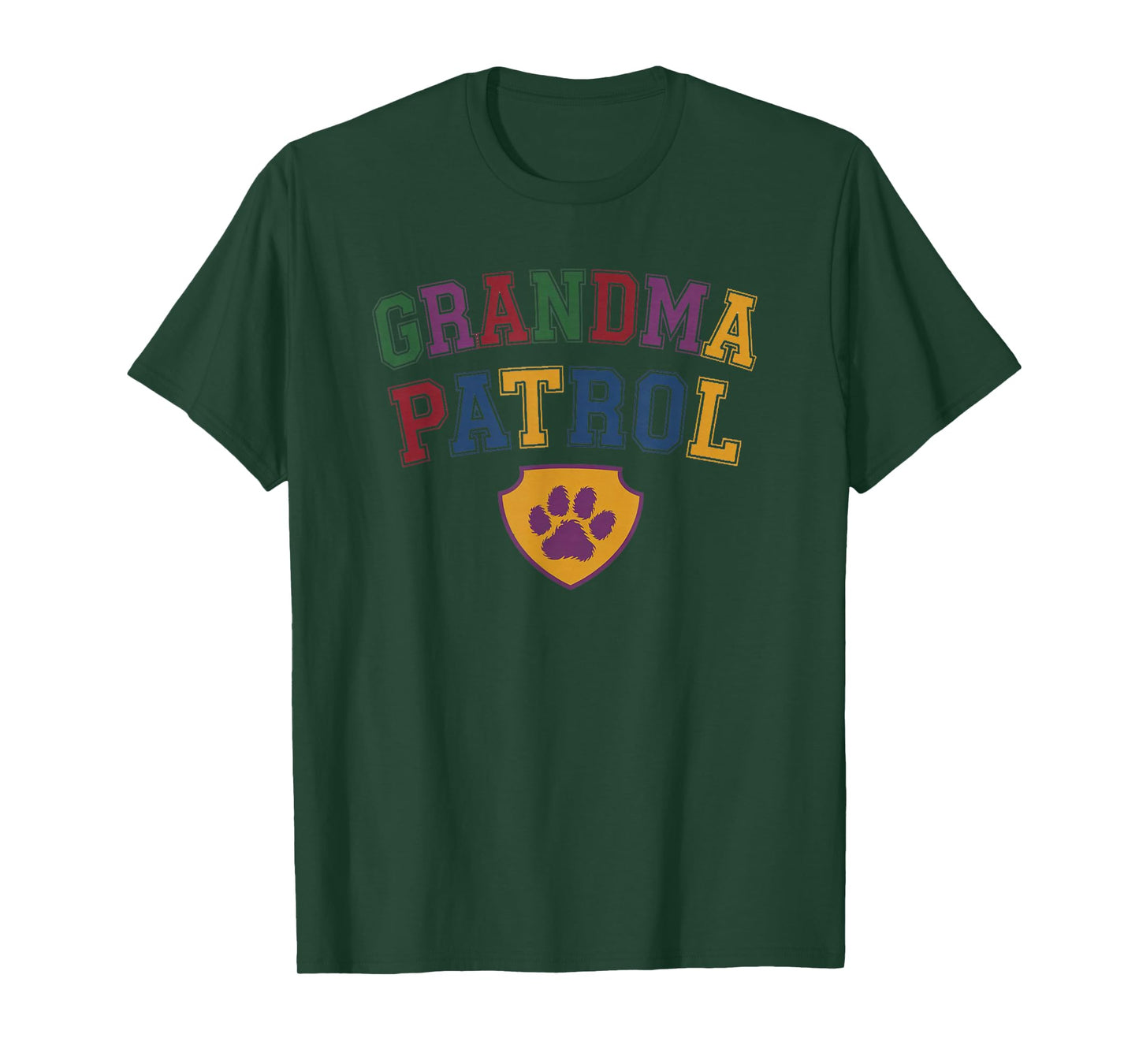 Grandma Patrol Cute Tees For Your Grandmother From Grandkids T-Shirt