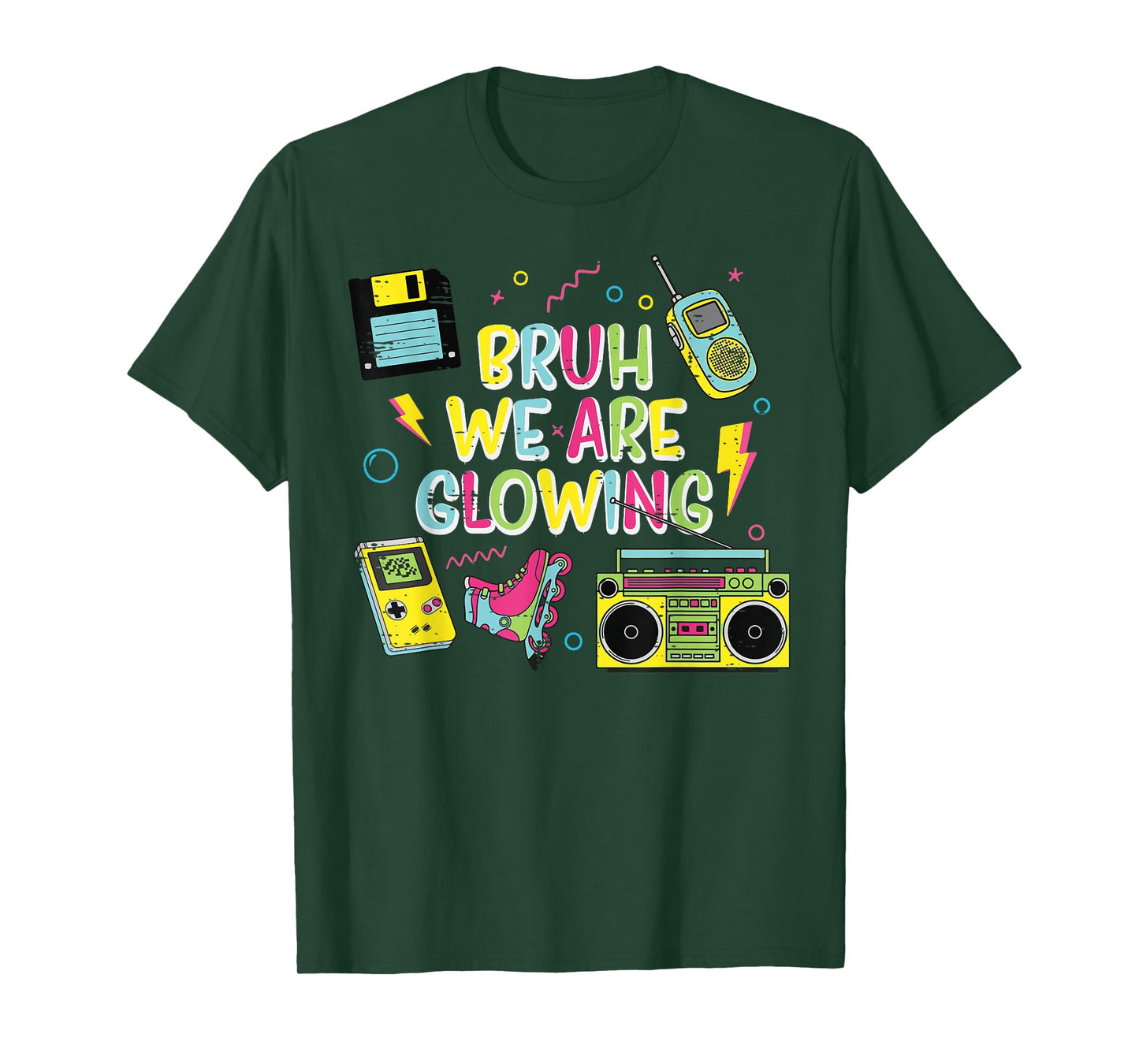 Bruh We are Retro 70s 80s 90s Meme Men Women Kids T-Shirt