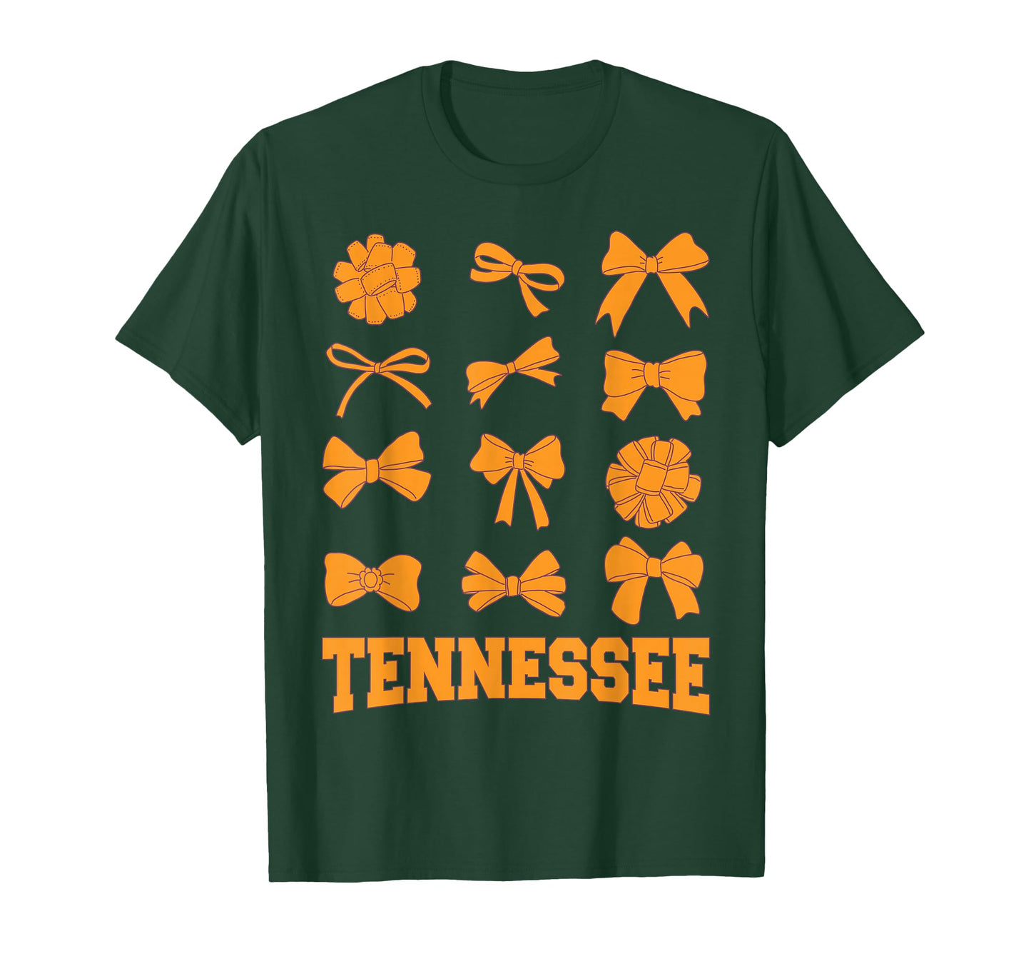 Tennessee Coquette Bow State Pride Women Girls Kid Toddler T-Shirt