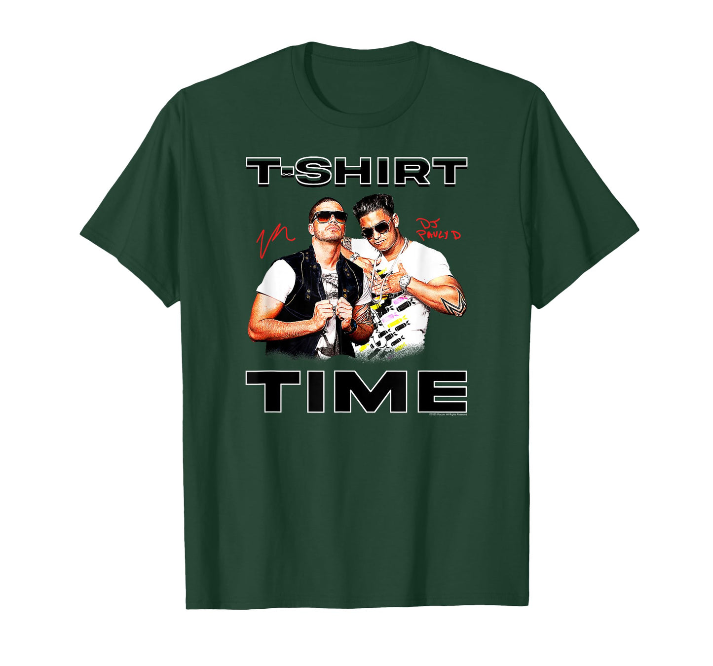 Jersey Shore T-Shirt Time Vinnie and DJ Pauly Reality TV T-Shirt