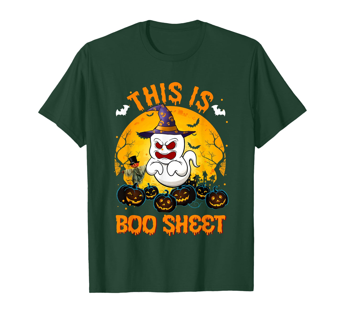 This is Some Boo Sheet Ghost Funny Halloween Men Women T-Shirt