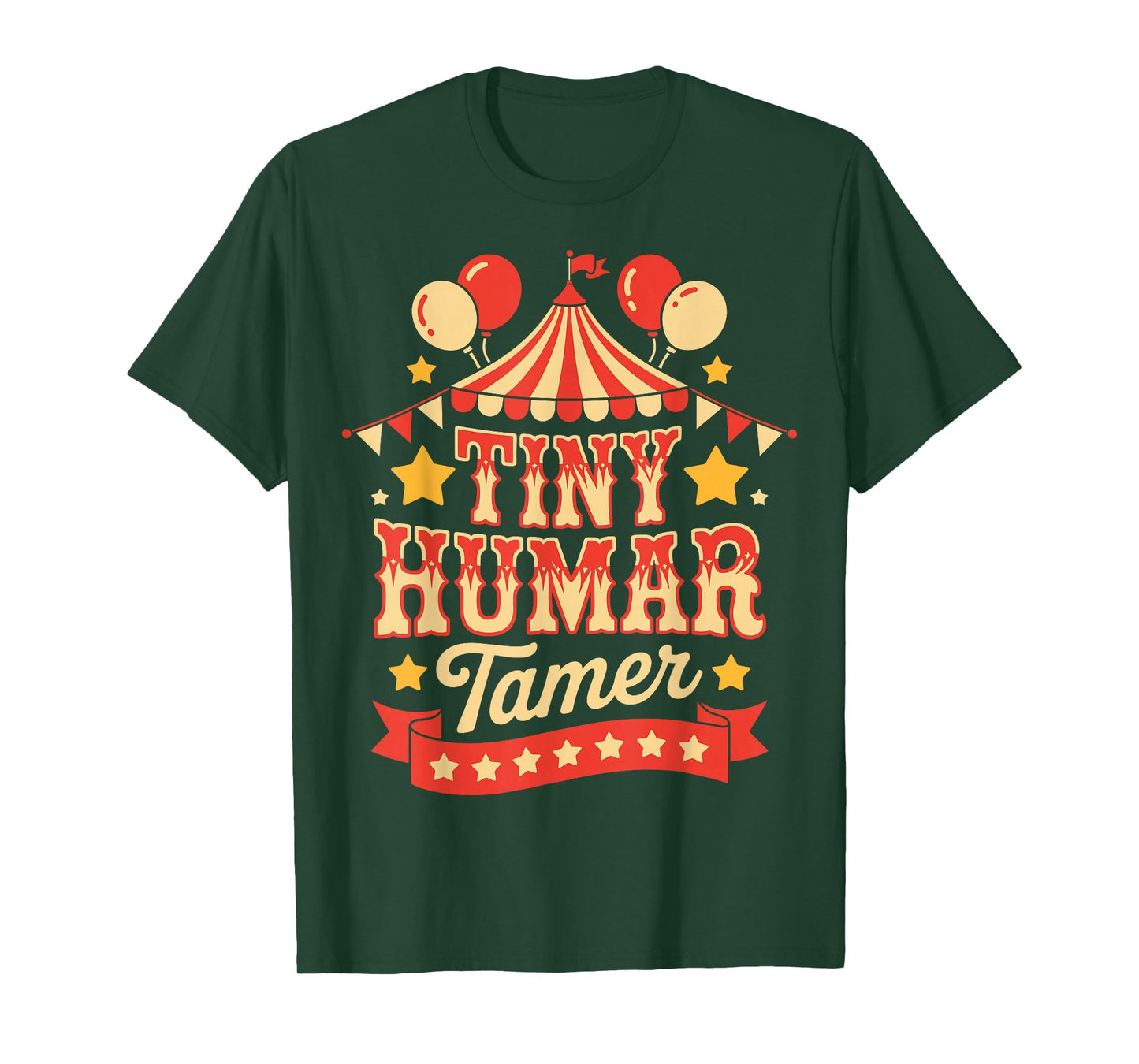Tiny Human Tamer - Carnival Circus Lover Ringmaster Gifts T-Shirt