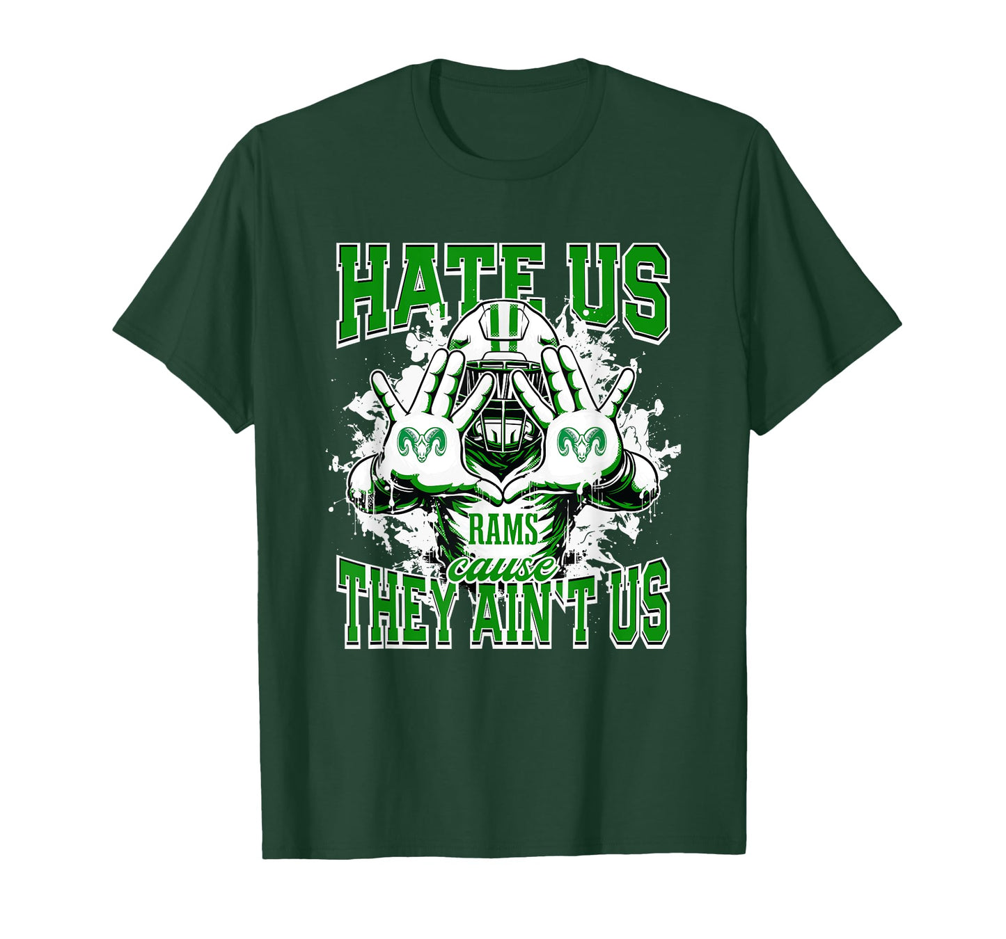 Dixon Rams Logo Hate Us Cause They Ain't HS T-Shirt