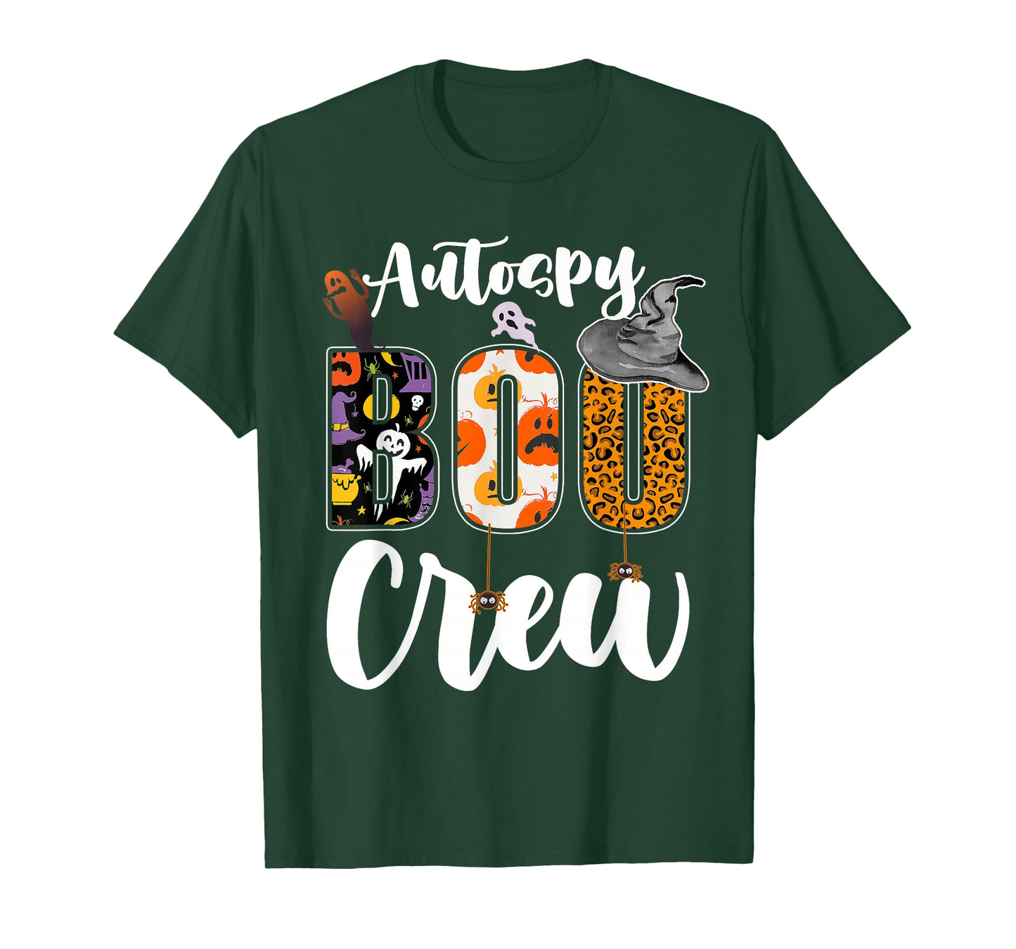 Autospy Boo Crew Halloween Match Forensics T-Shirt