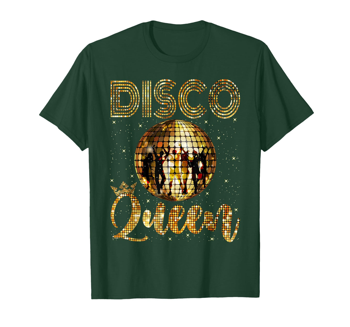 Disco Queen - 70's Disco Themed Vintage Seventies Costume T-Shirt