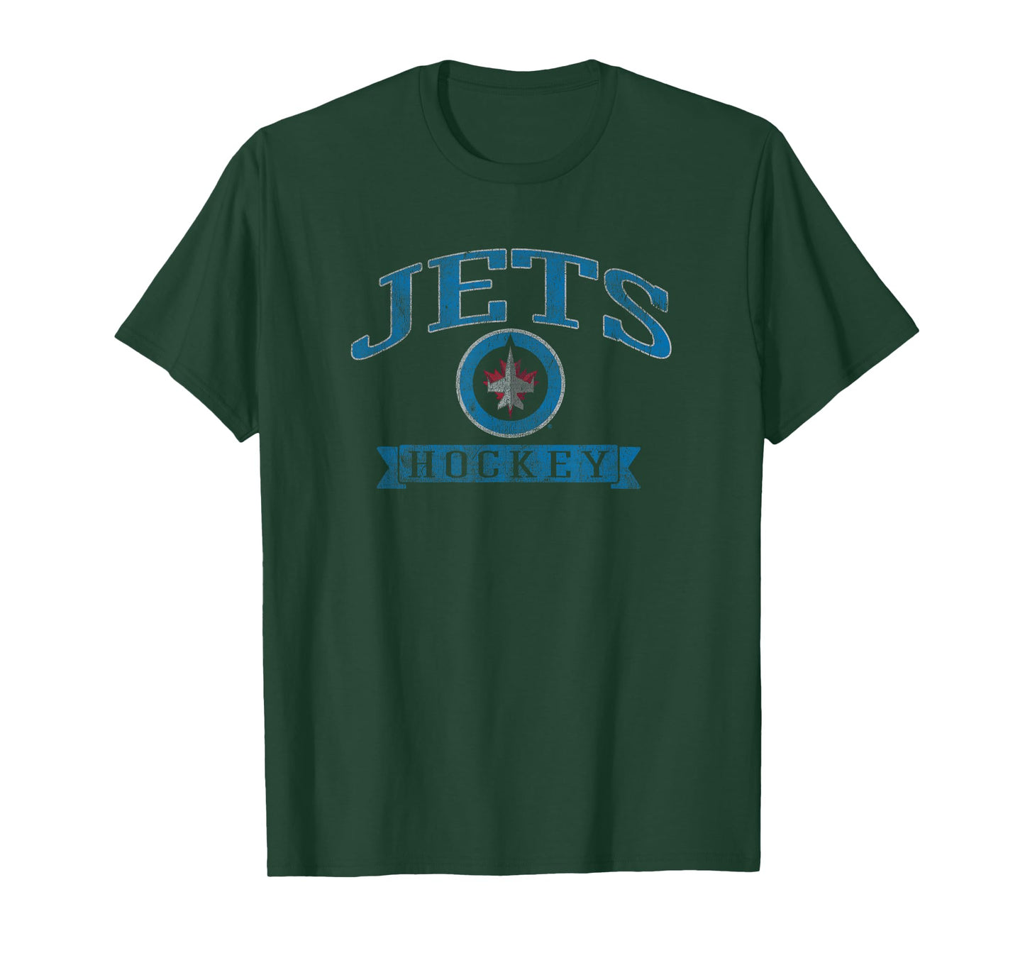 Winnipeg Jets Vintage Hockey White NHL Officially Licensed T-Shirt