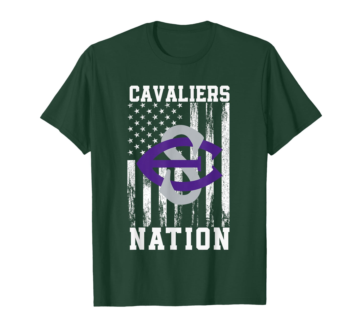East Stroudsburg South Cavaliers Logo Nation HS T-Shirt