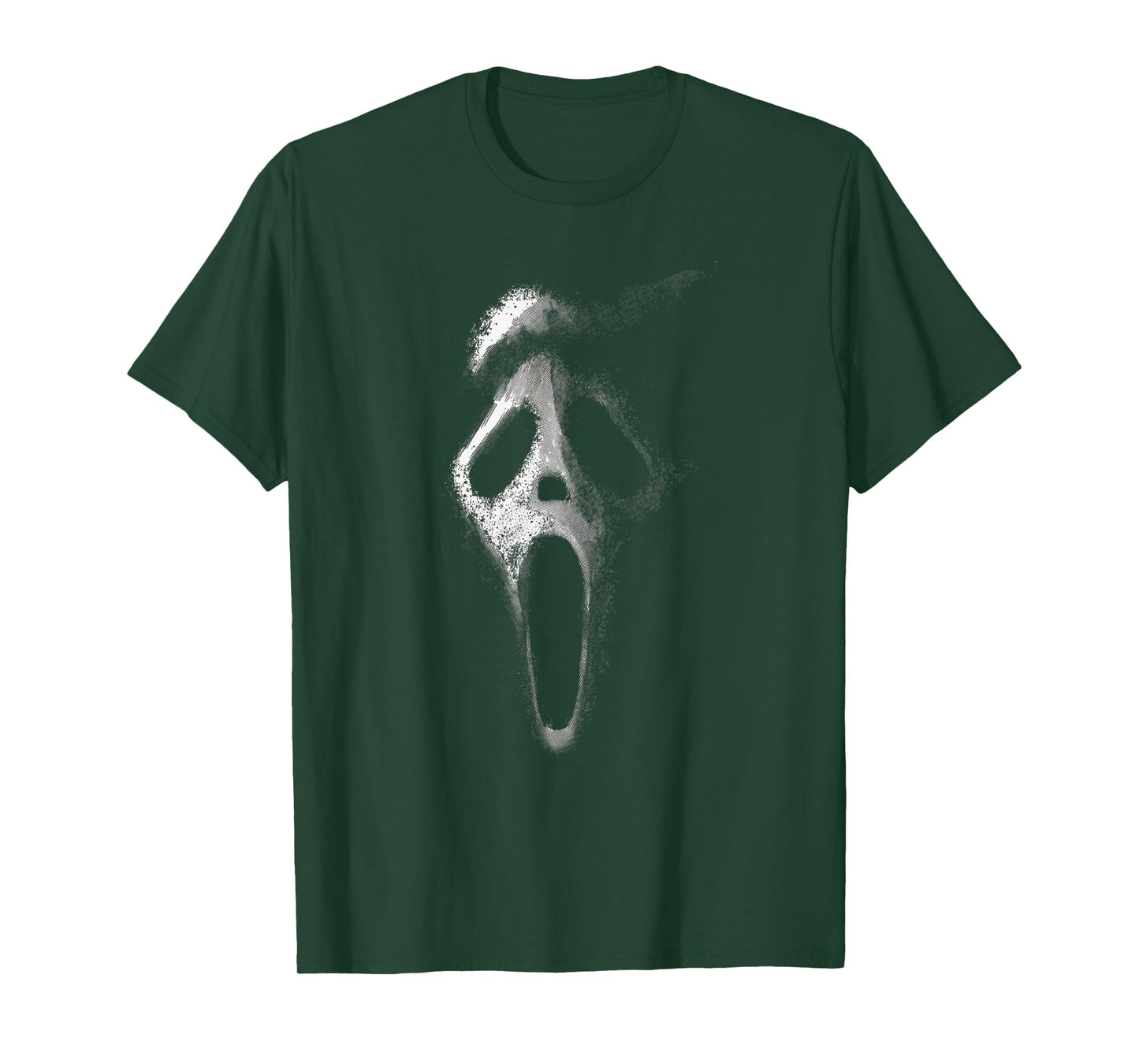 Vintage 90s Faded Ghost Halloween Spooky Y2k Screaming Ghost T-Shirt